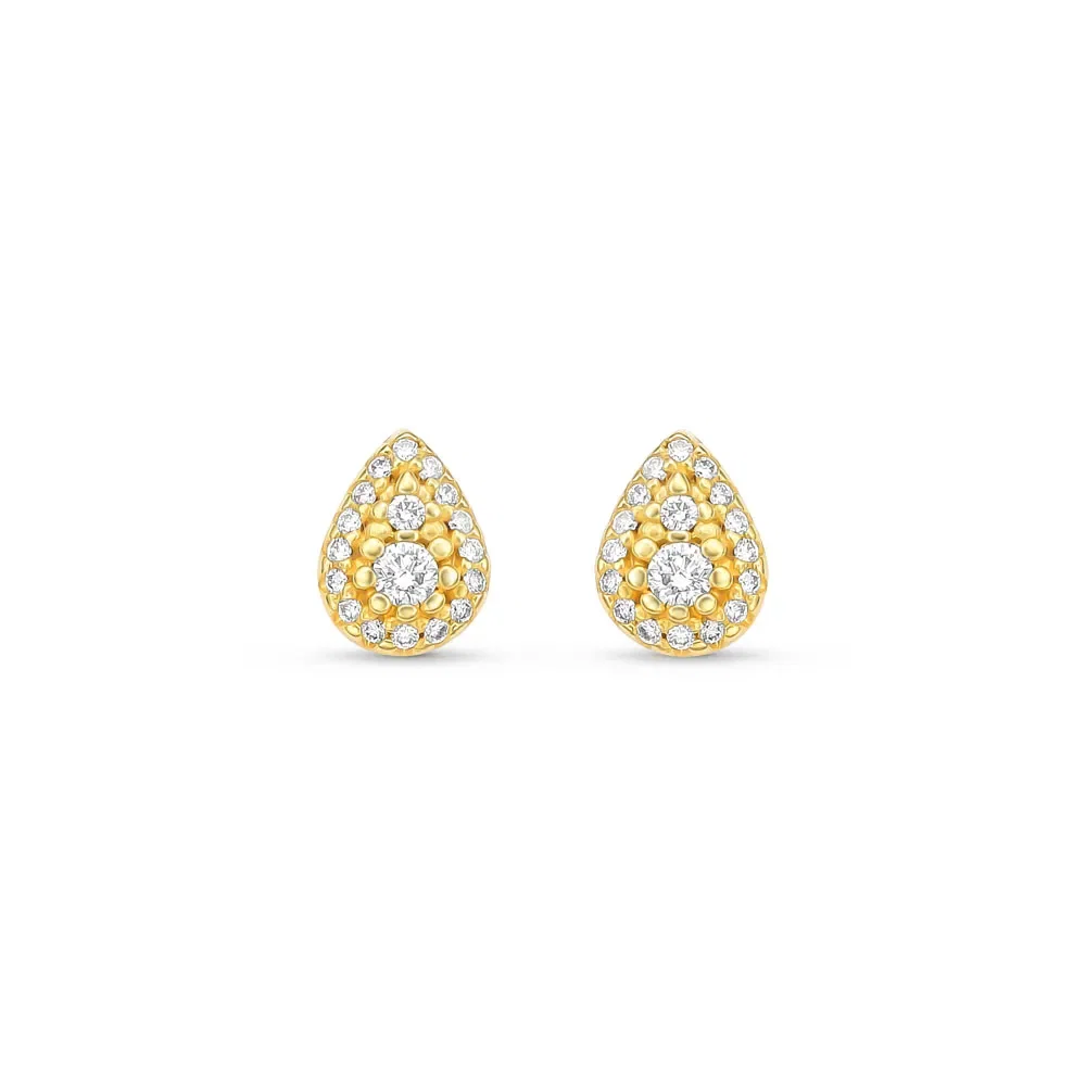 Brinco Lumina em Ouro Amarelo 18k com Diamantes — imagem 1