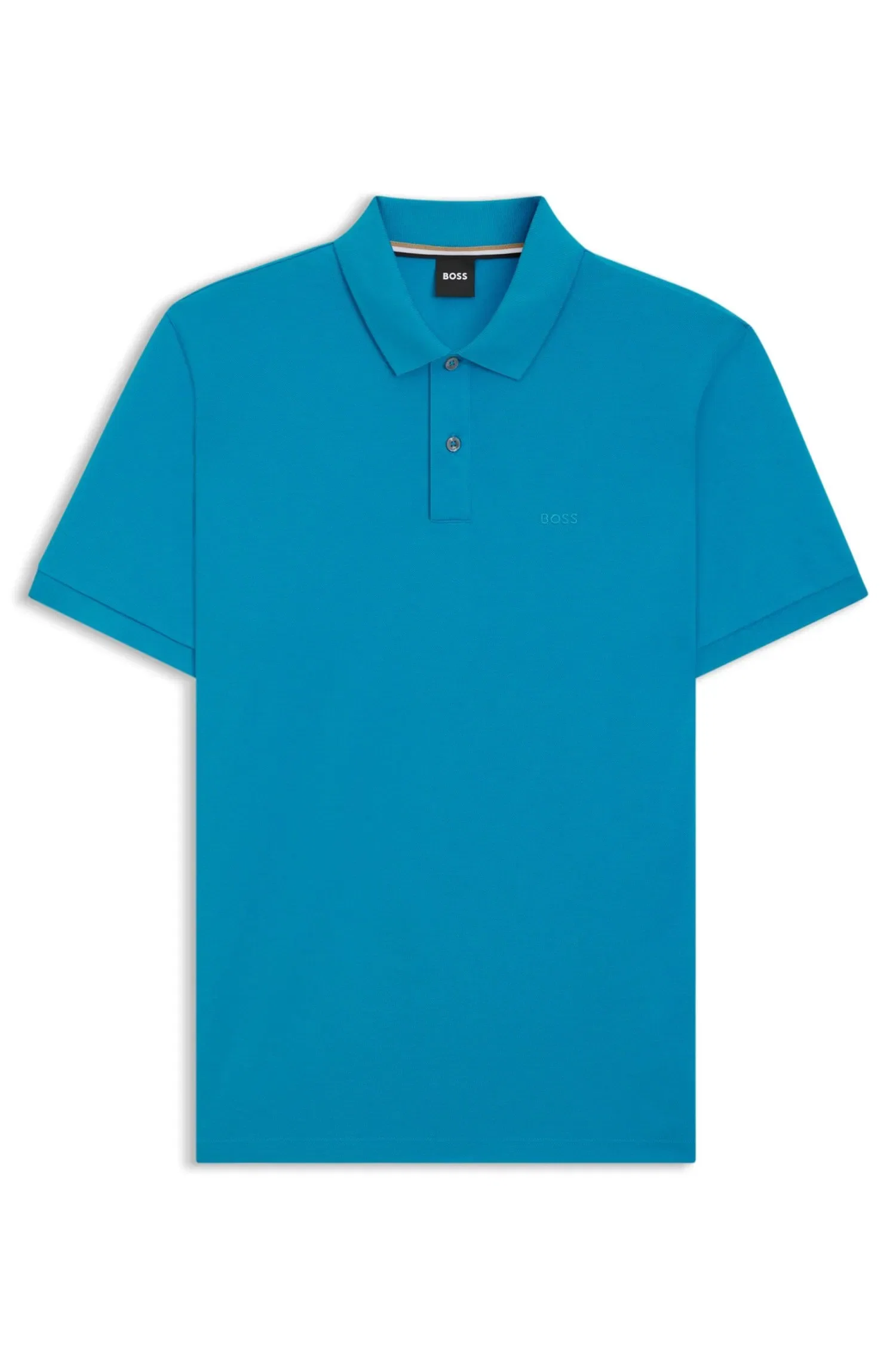 Polo Pallas Em Algodão Piqué Com Detalhes De Logo — imagem 1