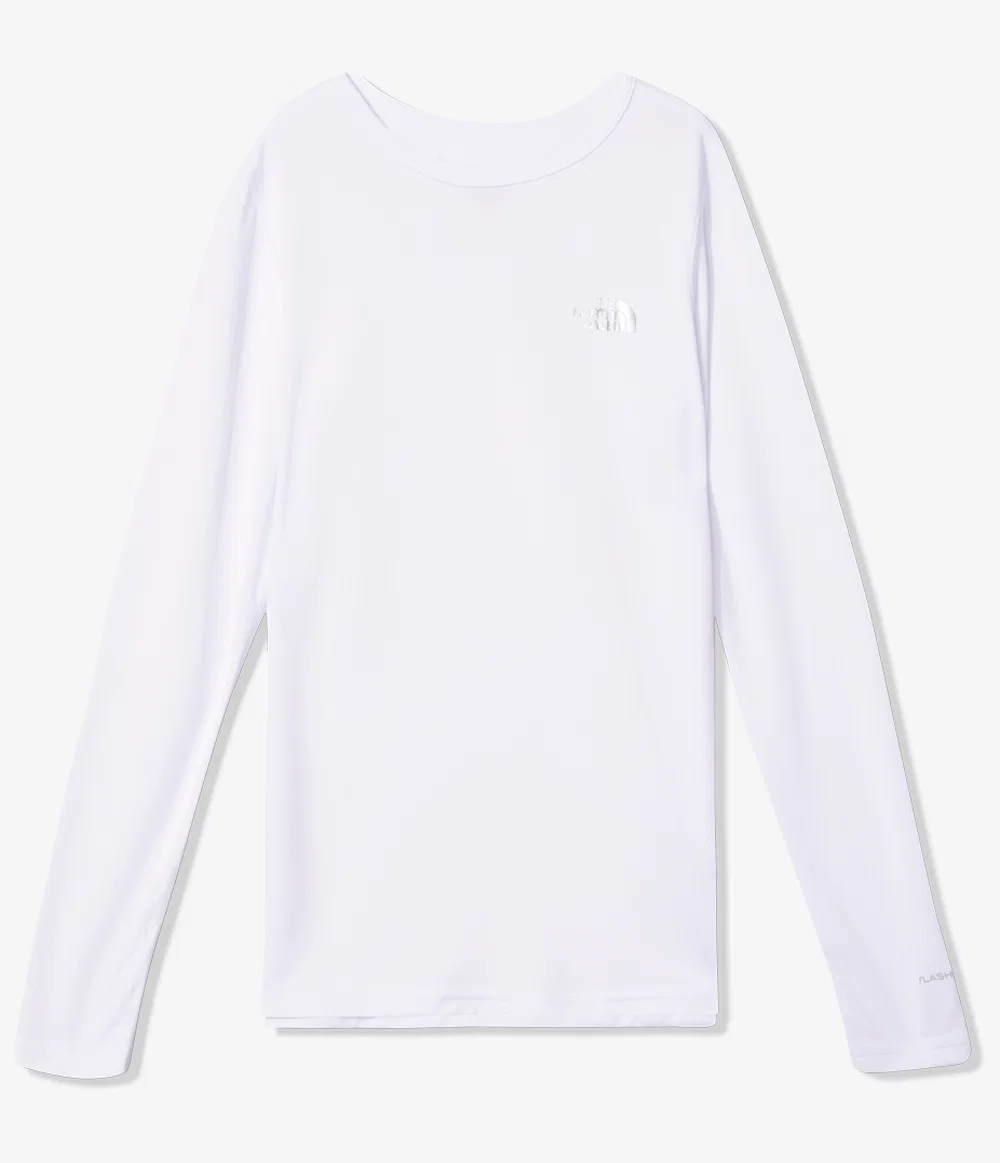 Camiseta Segunda Pele Light Infantil Youth TNF White