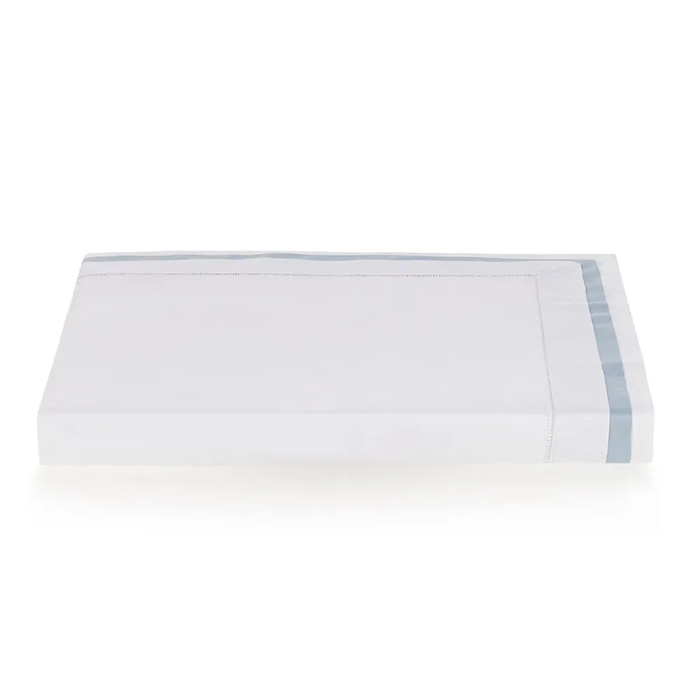 Duvet 300 Fios Valverde Branco / Azul