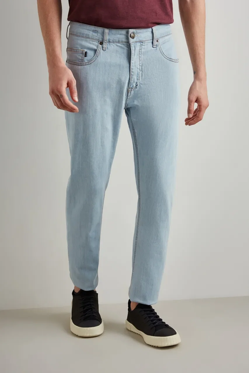 Calça Jeans Reta Delave