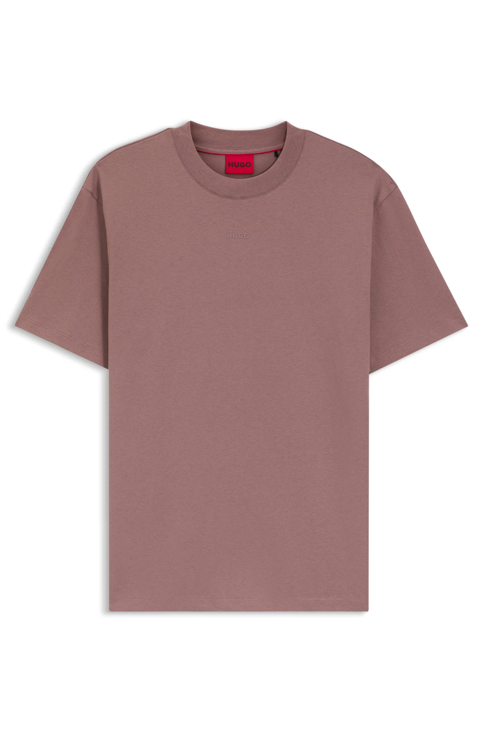 Camiseta Em Algodão Com Logo
