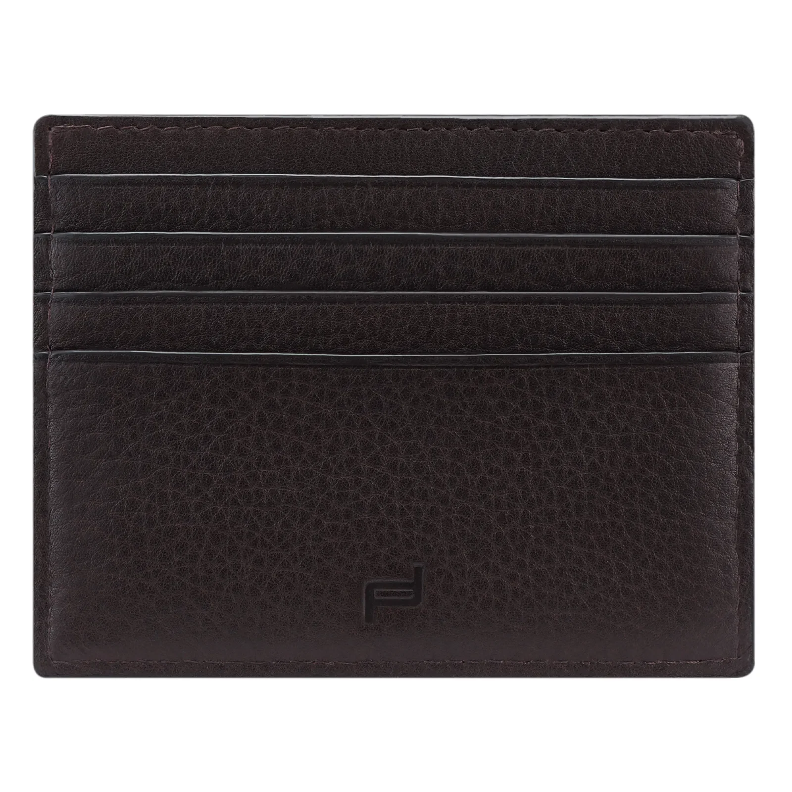 Porta Cartão Porsche Design Couro Marrom Oso09918.099
