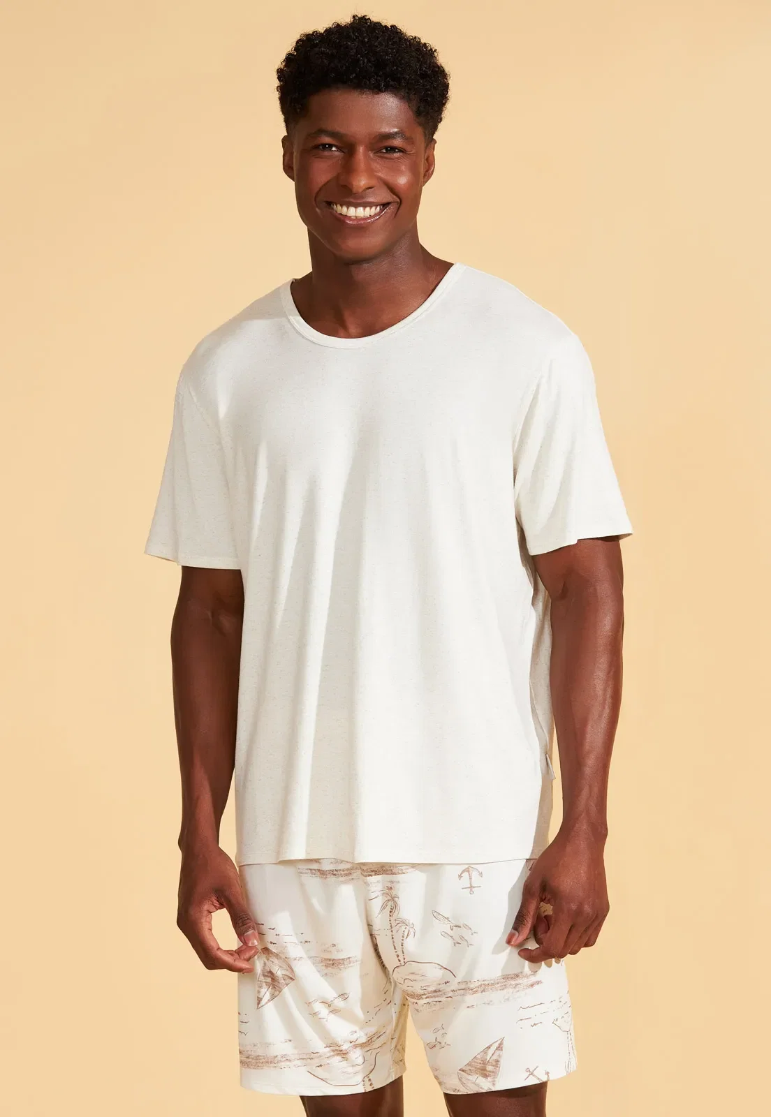 Pijama de Viscose Stretch Digital Recco