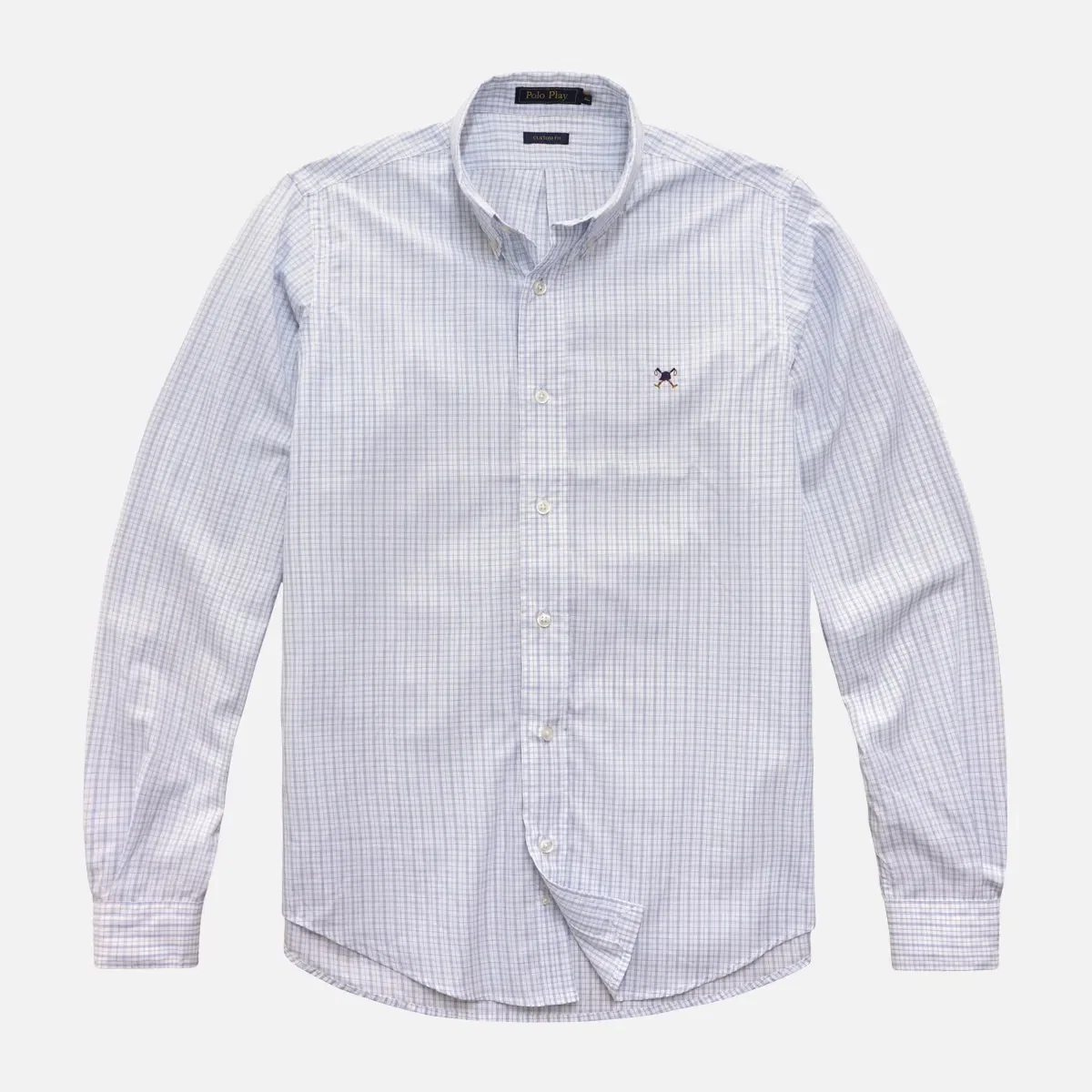 Camisa Pima Fio 80 Xadrez Manga Longa 25v08290