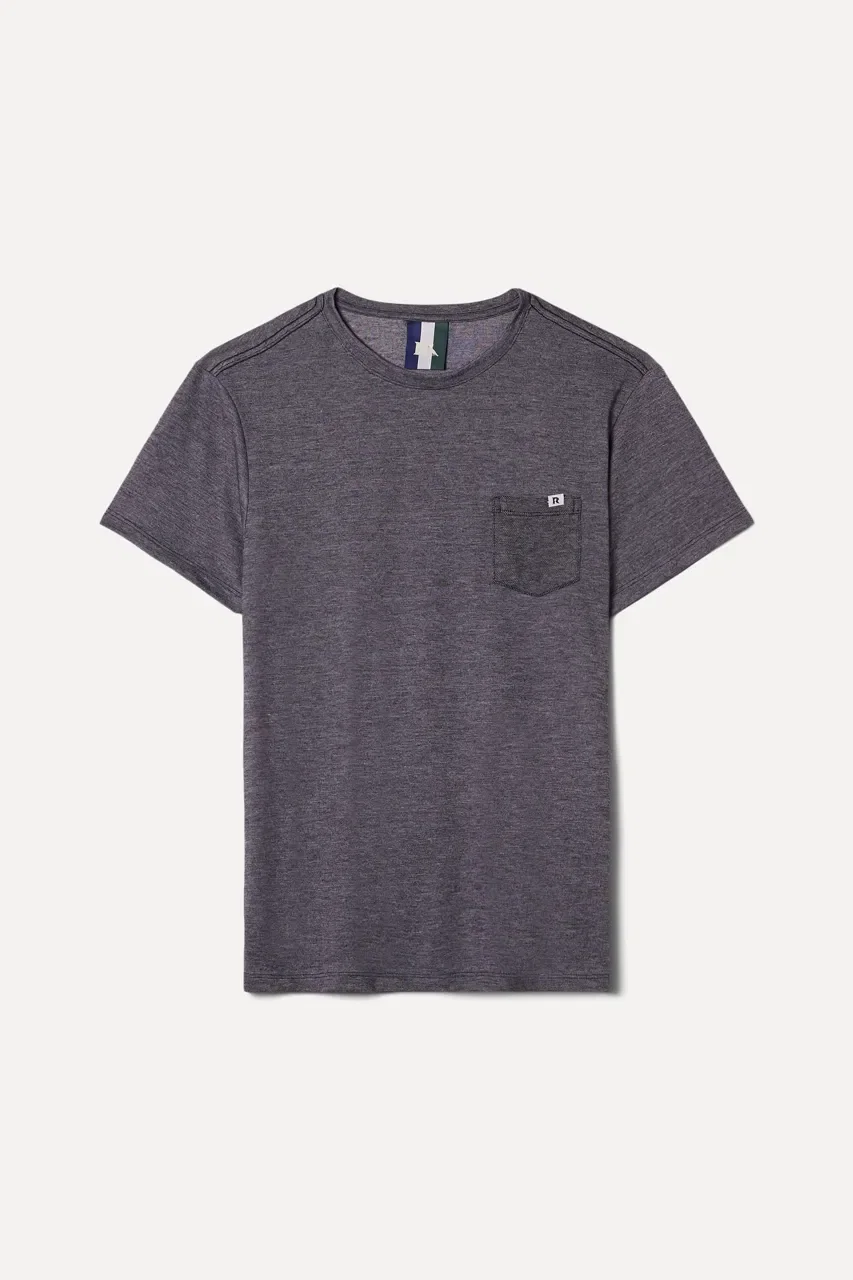 Camiseta Bolso Piquet