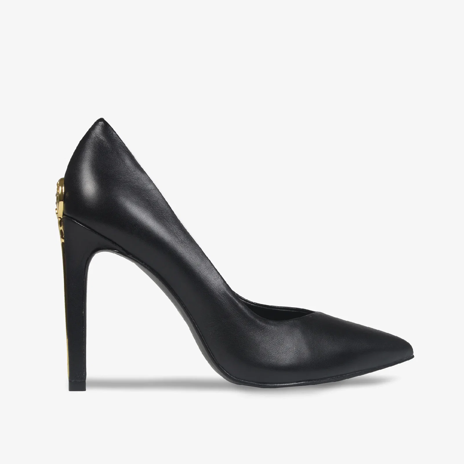 Scarpin Preto Mandala JB Couro