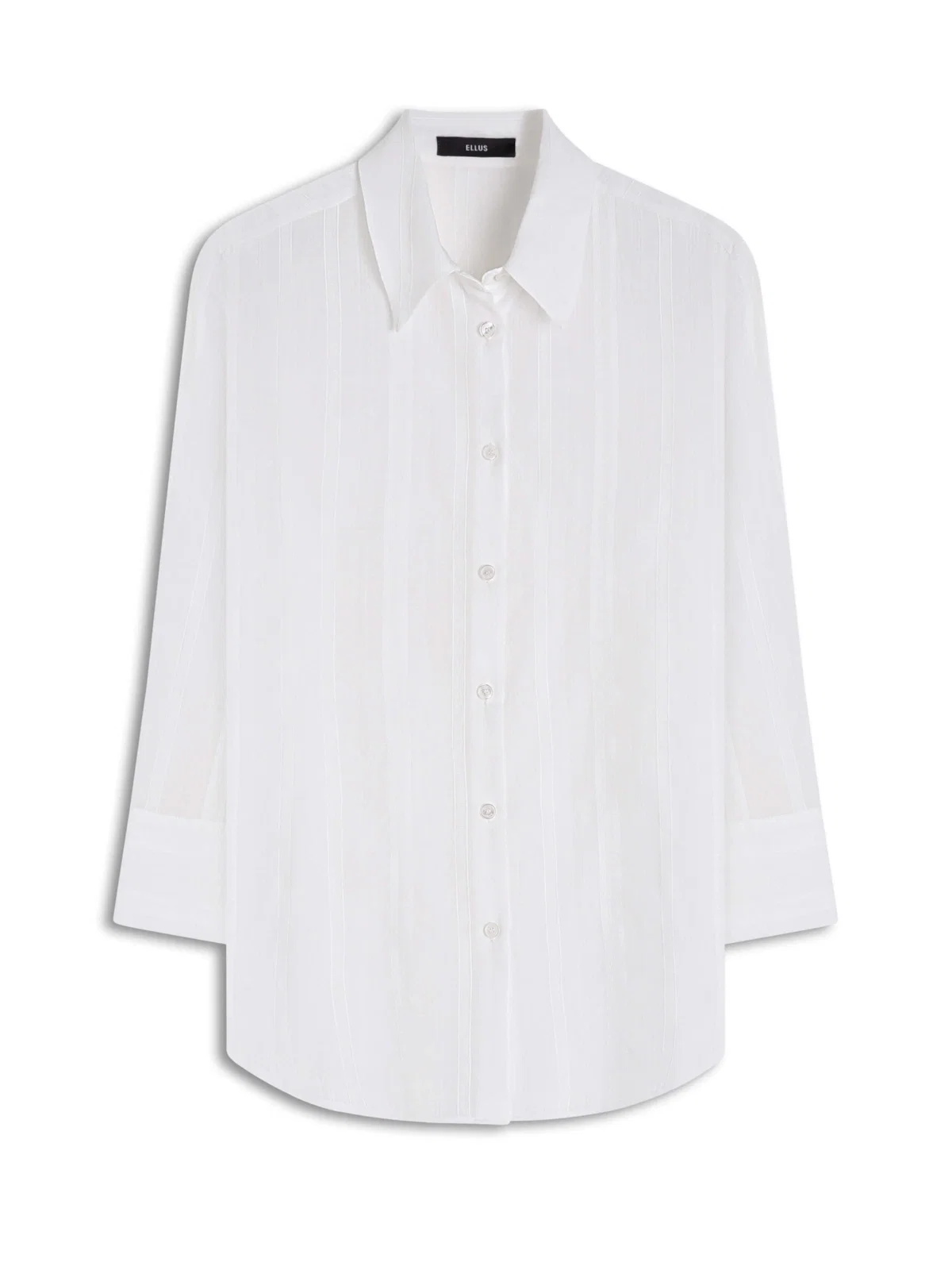 Camisa Voil Maquinetado Branco
