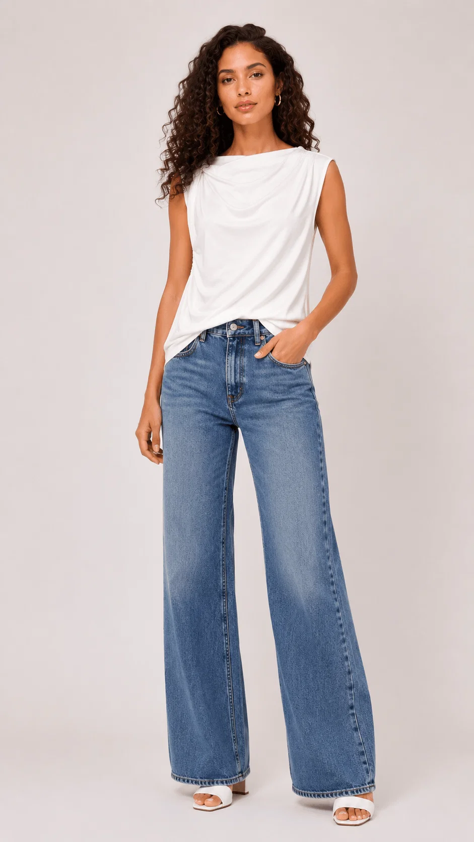 Blusa Degage Alça Torcida - Off White