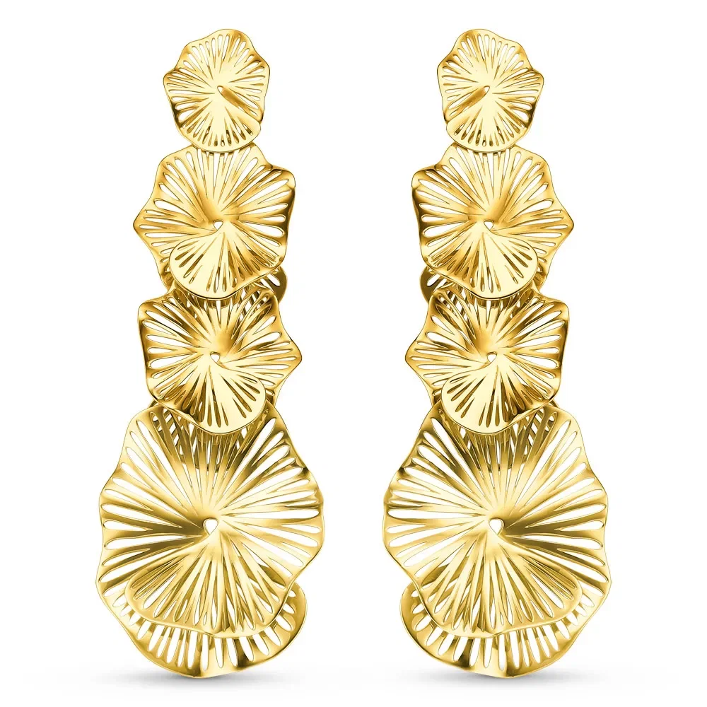 Brinco Bloom em Ouro Amarelo 18k
