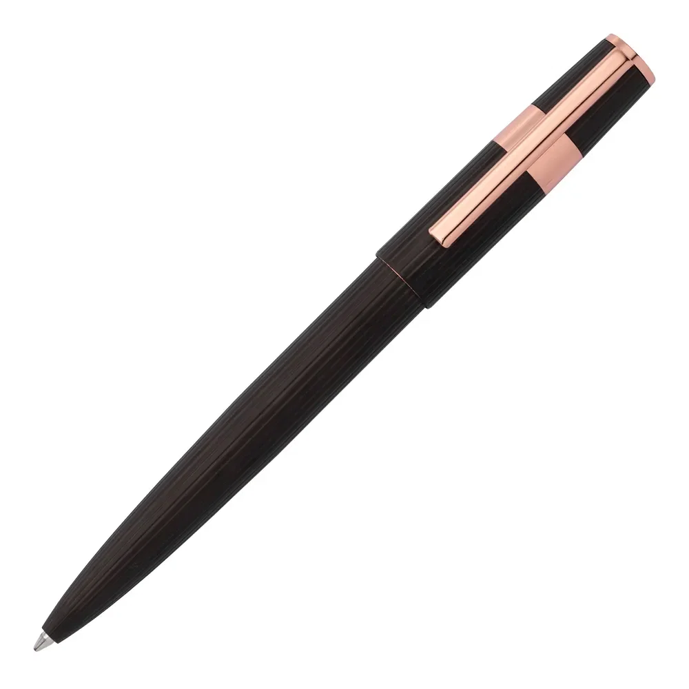 Caneta Hugo Boss Gear Pinstripe Preto Fosco - HSV2854E — imagem 1