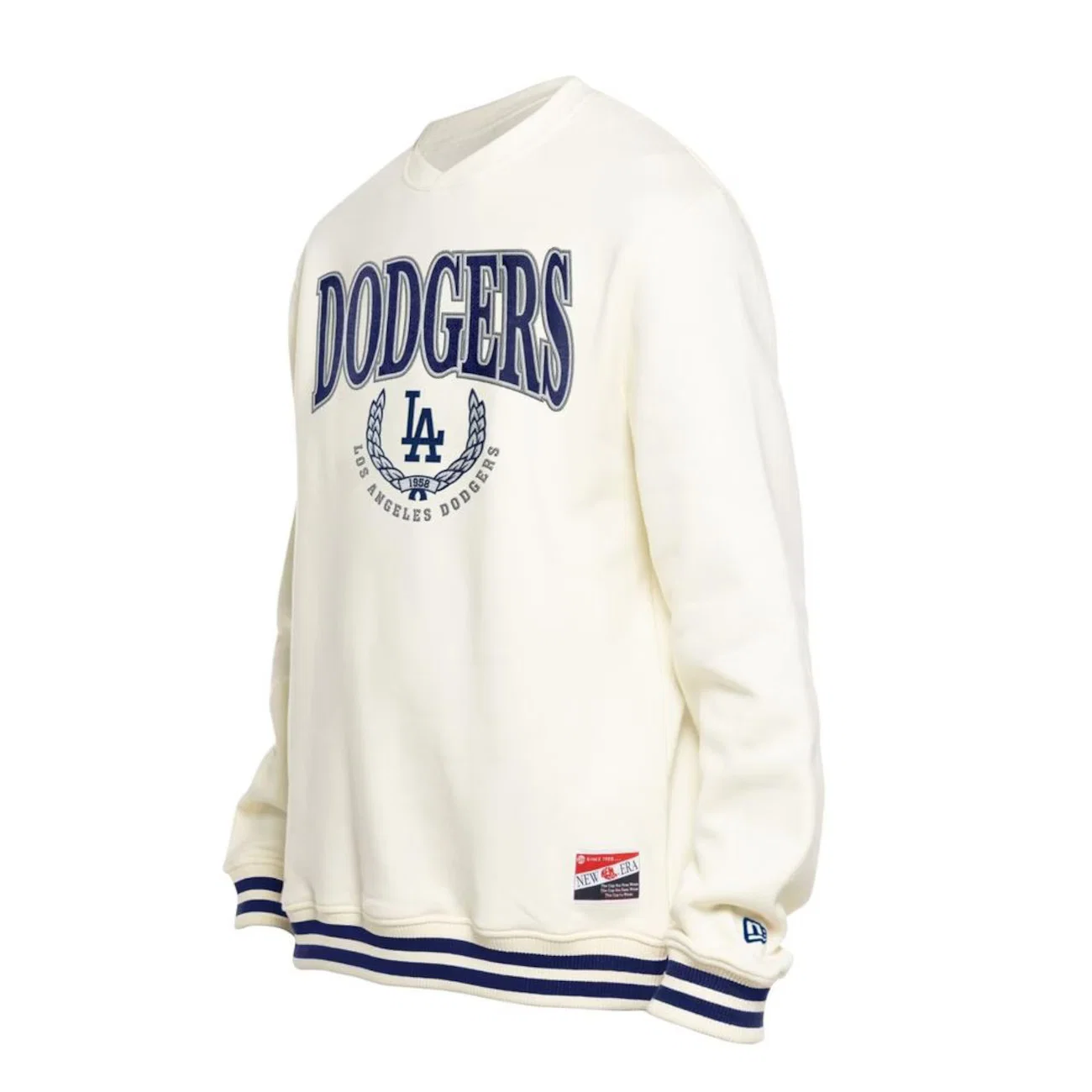 Blusão de Moletom New Era Careca Los Angeles Dodgers MLB Masculino