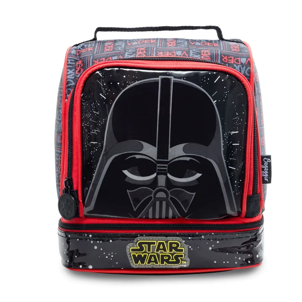 Lancheira Escolar Masculina Térmica Darth Vader Preta