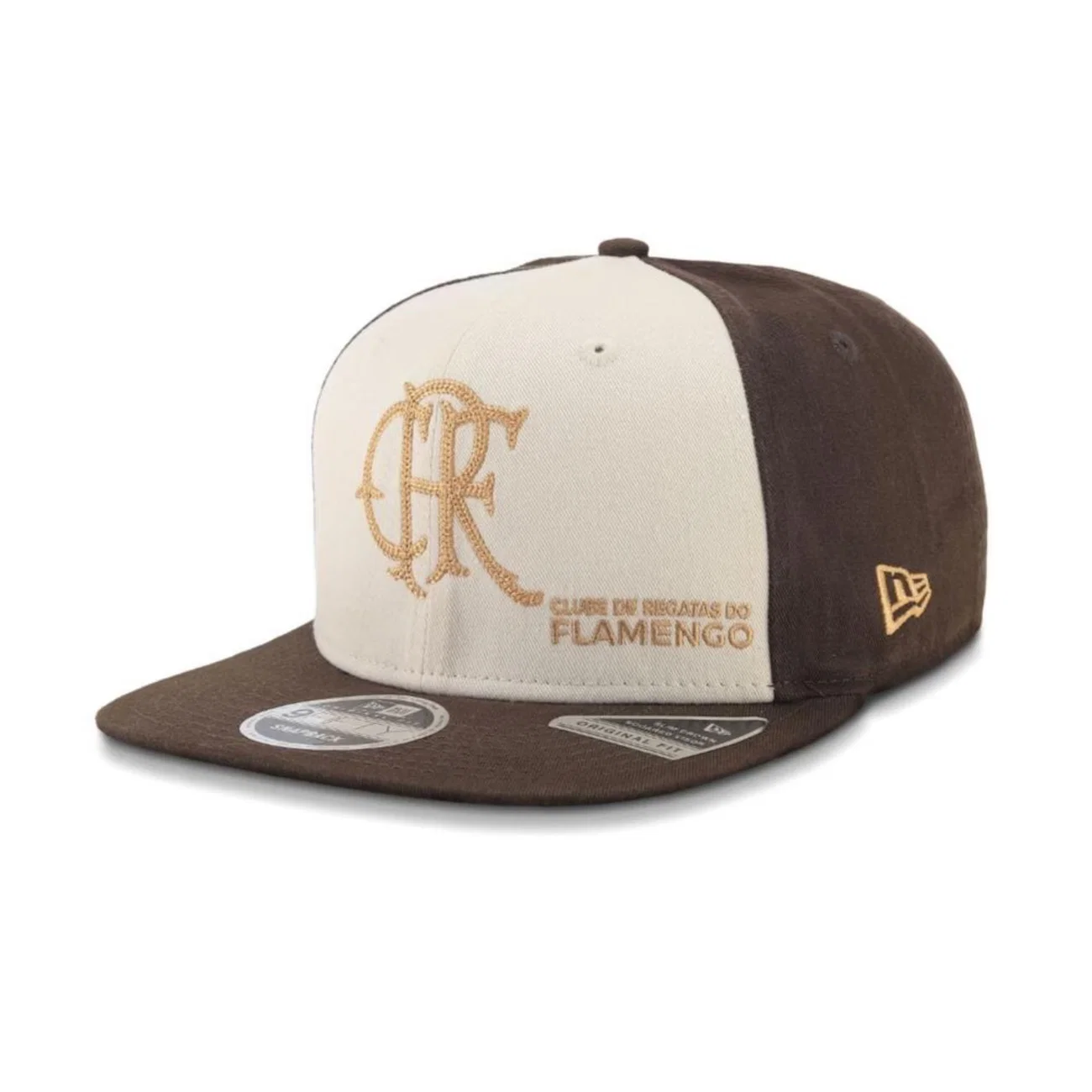 Boné Unissex do Flamengo Era 9FIFTY Original Fit Aba Reta