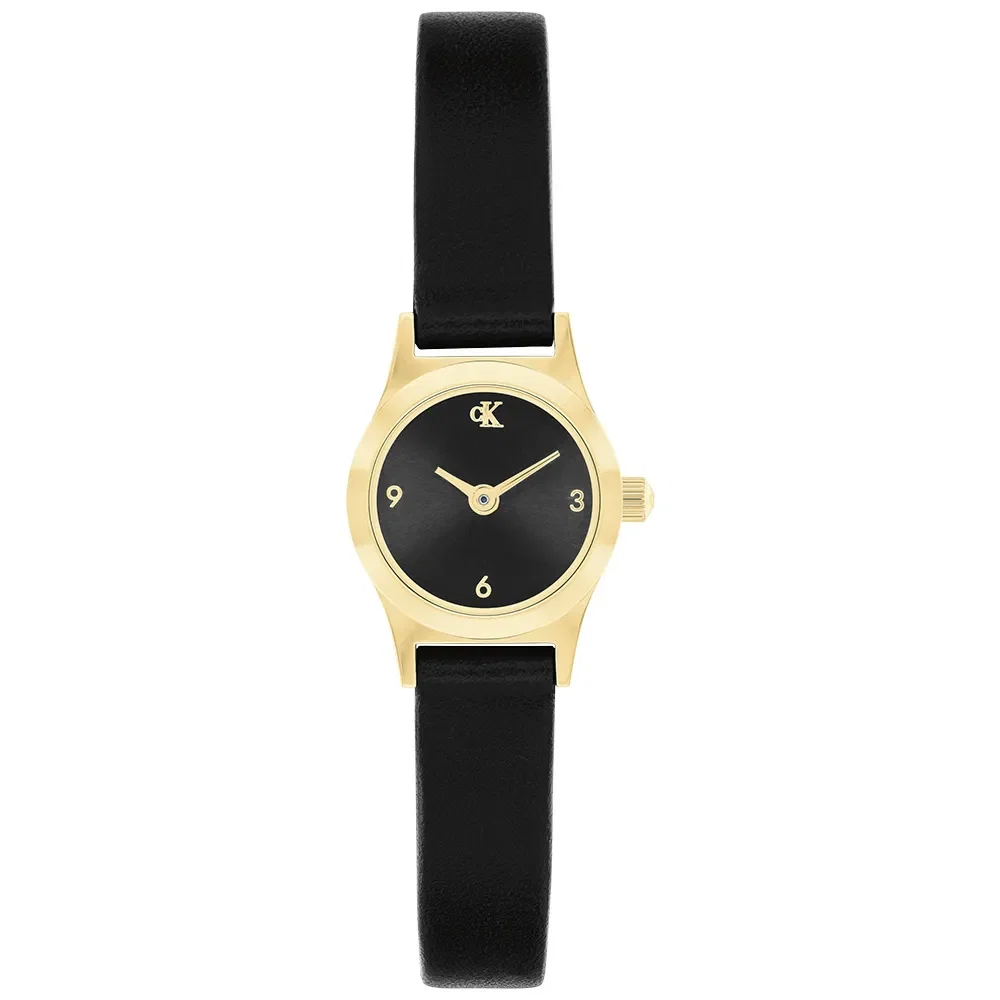 Relógio Calvin Klein CK Contemporary Feminino em Couro Preto 25100205 — imagem 1