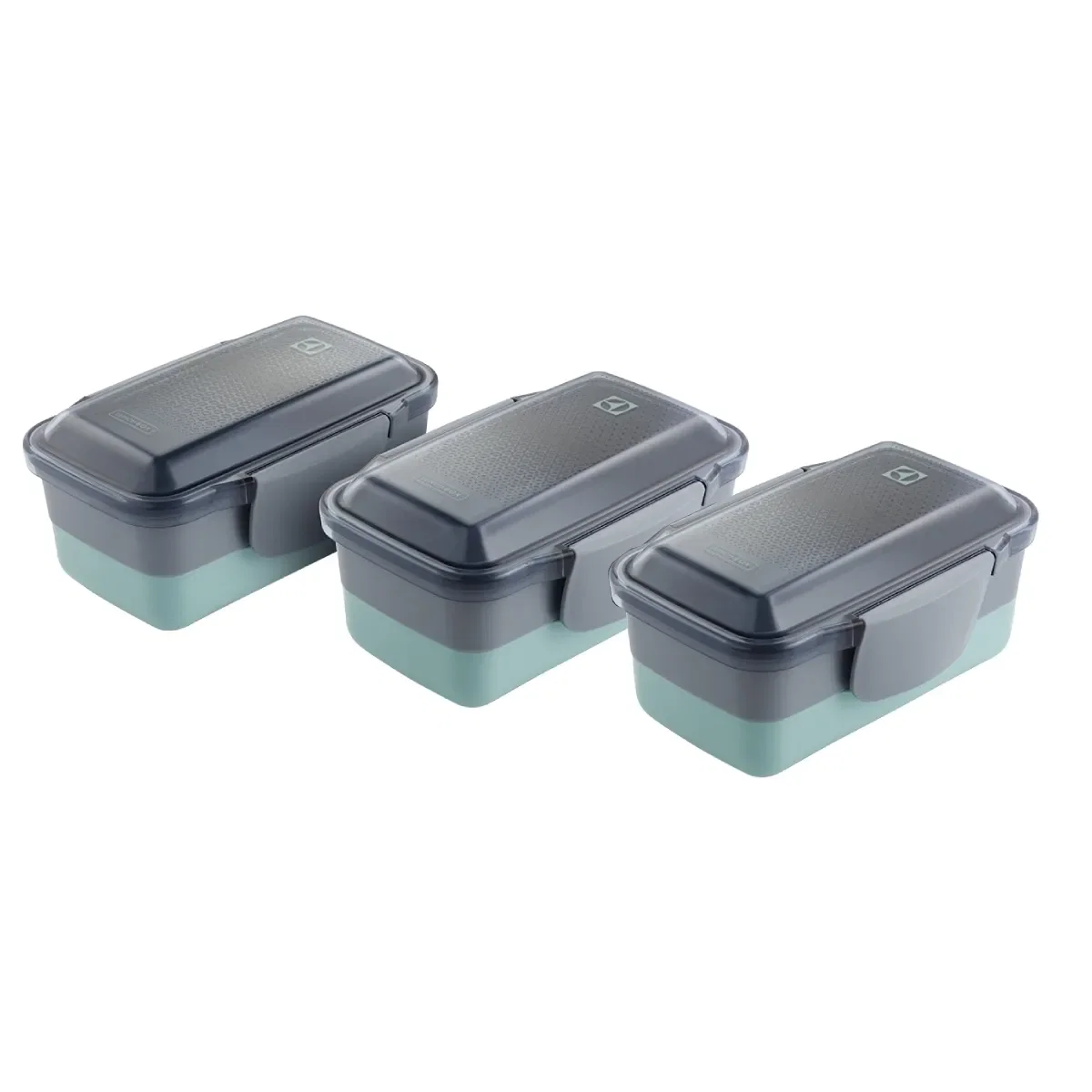 Kit de Marmiteiras Lunch Box Electrolux Verde 03 unidades — imagem 1