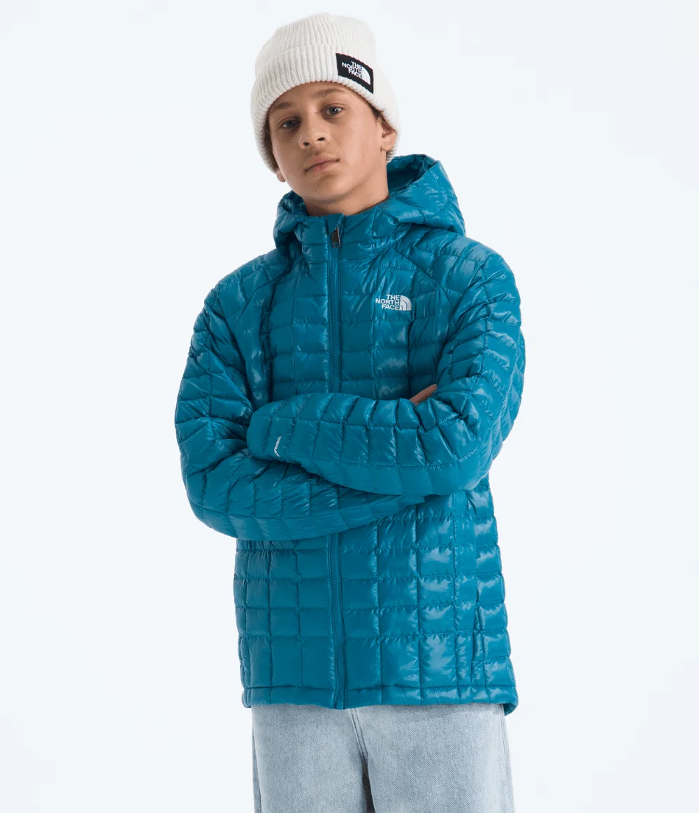 Jaqueta Infantil Teen Thermoball Hooded Dusk Blue