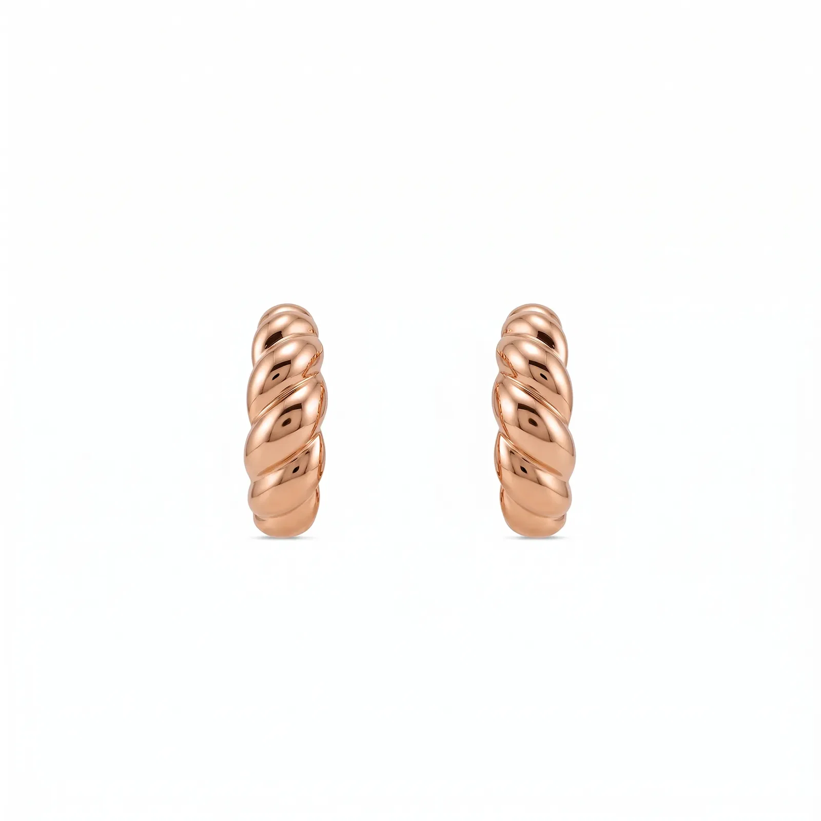 Argola Viena em Ouro Rosé 18k, 15mm — imagem 1