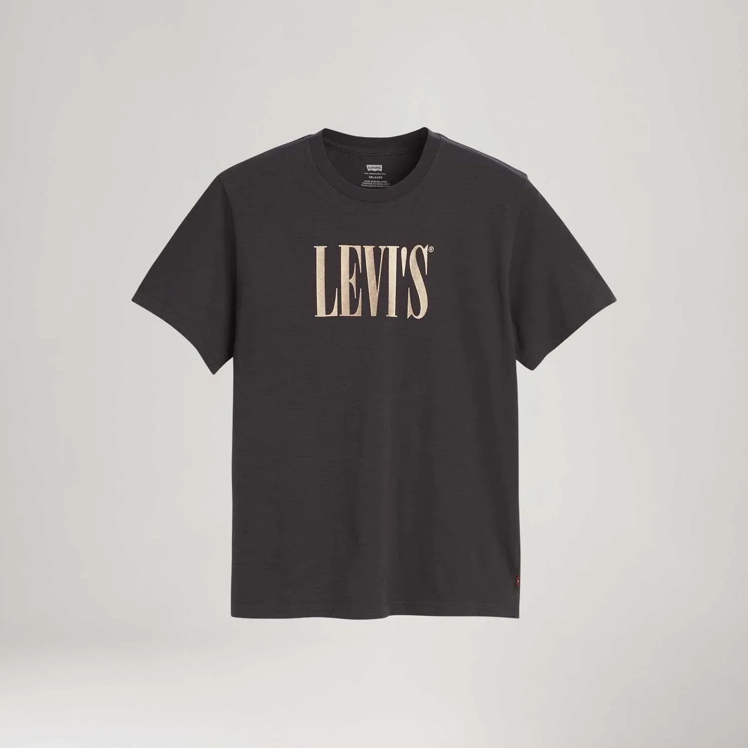 Camiseta Levi's® Relaxed Preta Manga Curta — imagem 1