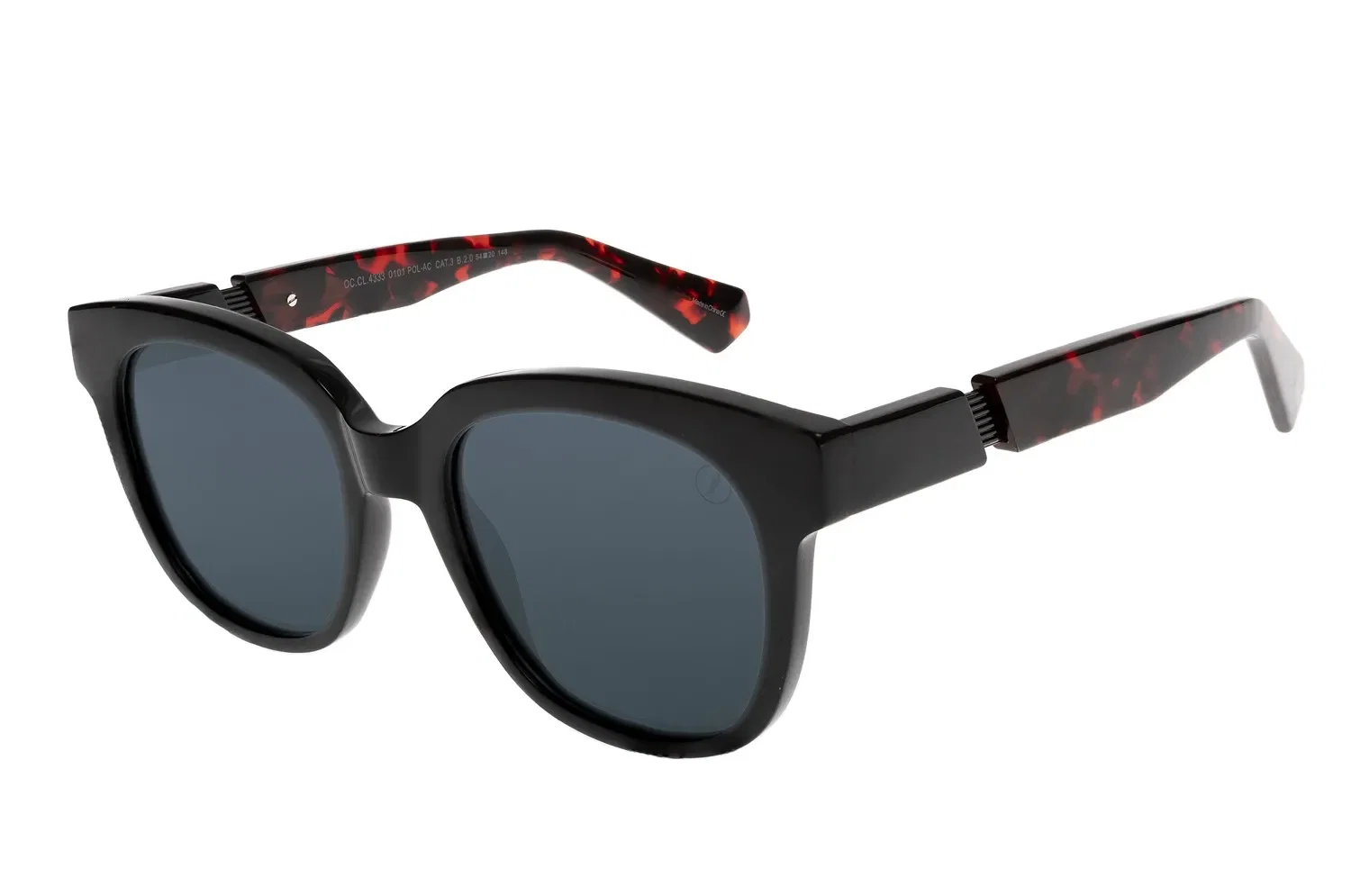 Óculos de Sol Feminino Chilli Beans Redondo Preto — imagem 1