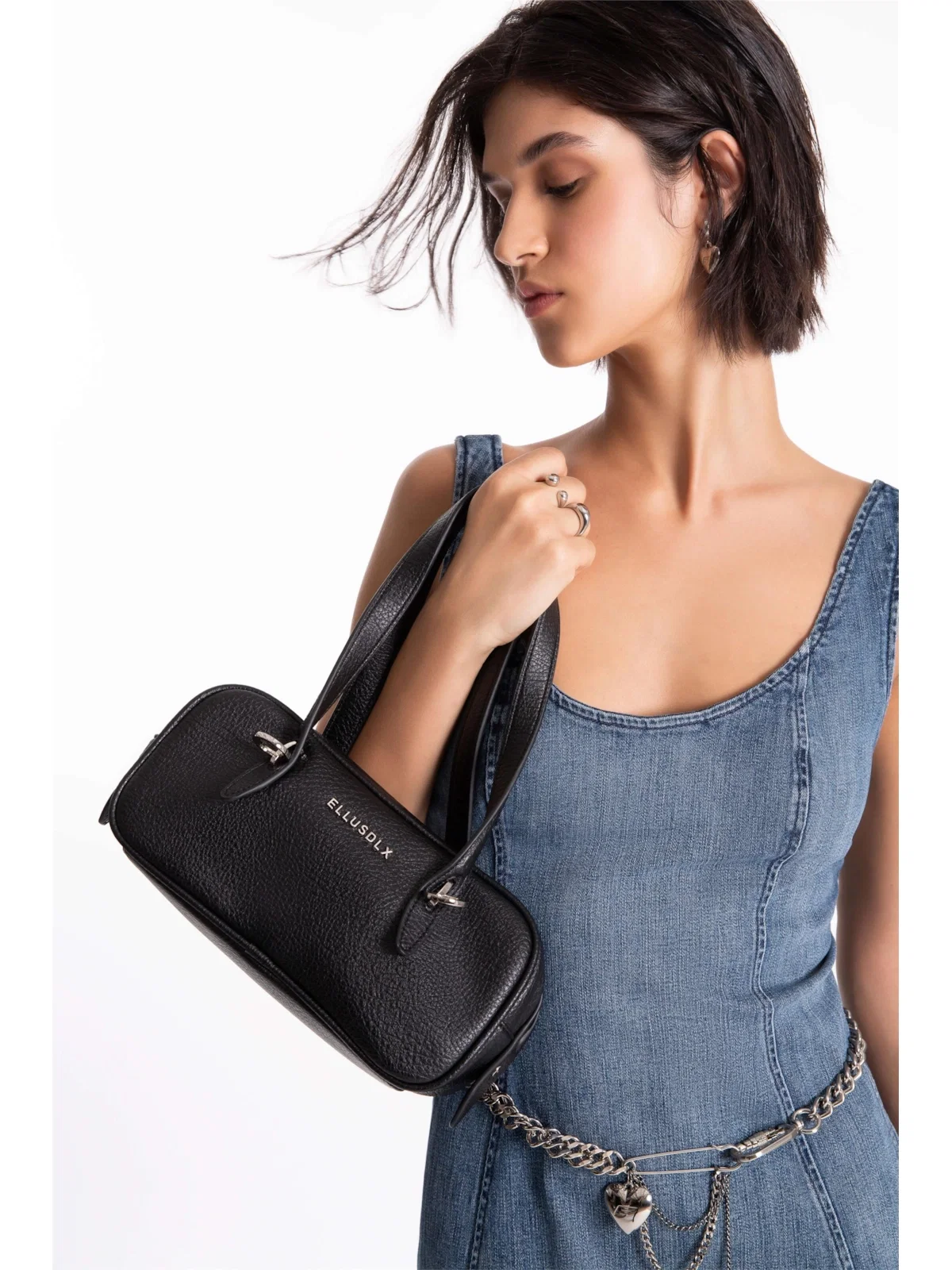 Bolsa Bowling Bag Marie Preto