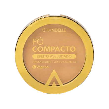Pó Compacto Chandelle Matte Bege Natural