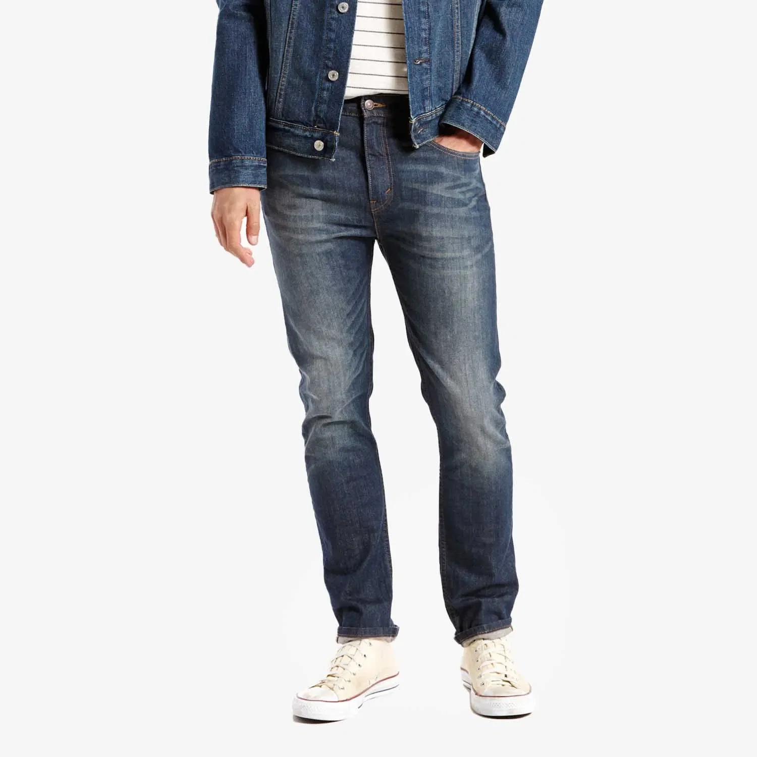 Calça Jeans Levi's® 510® Skinny Lavagem Escura — imagem 1