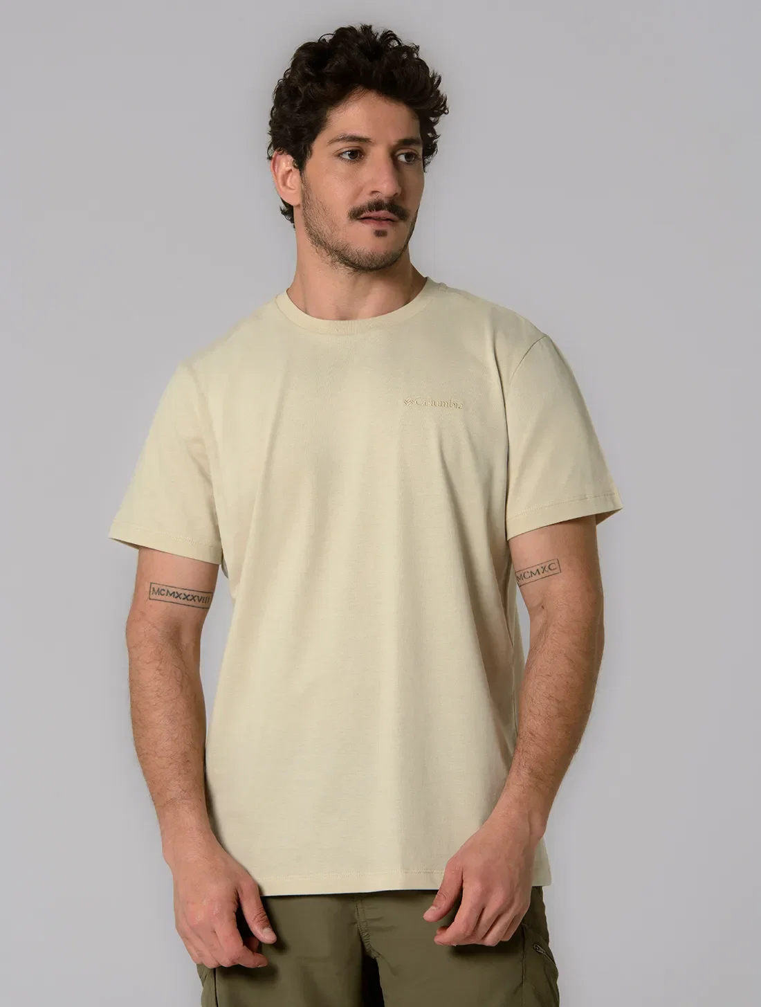 Camiseta Columbia Masculina Basica Bordado — imagem 1