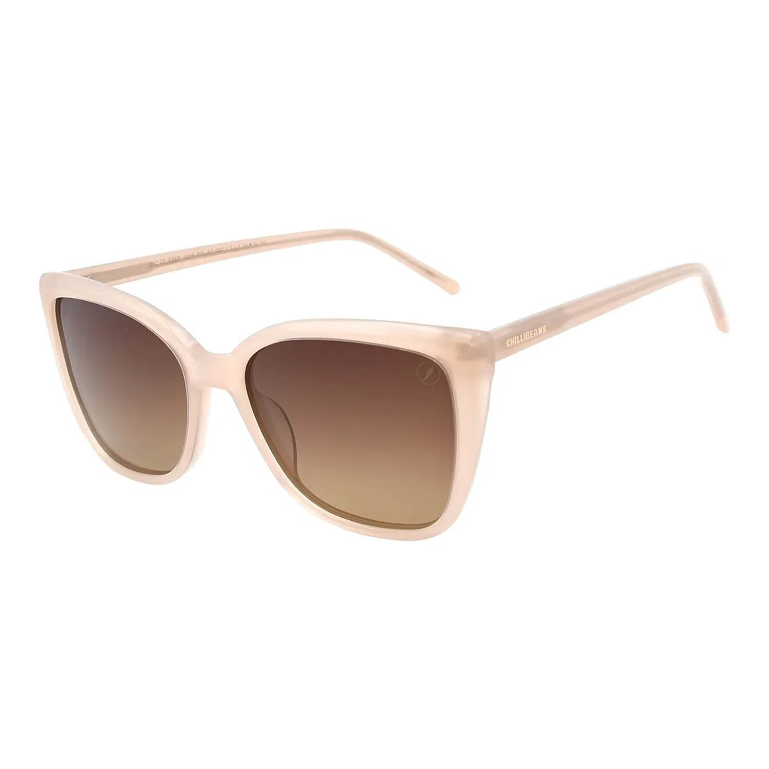 Óculos de Sol Feminino Chilli Beans Gatinho Polarizado Rose — imagem 1
