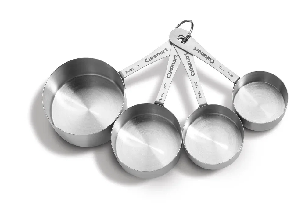 Conjunto com 4 Xícaras Medidoras em Inox Cuisinart — imagem 1