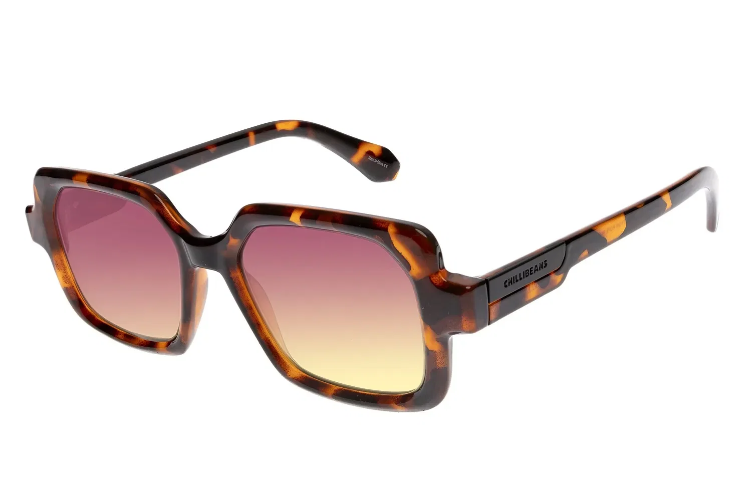 Óculos De Sol Feminino Bob Marley Quadrado Trend Tartaruga