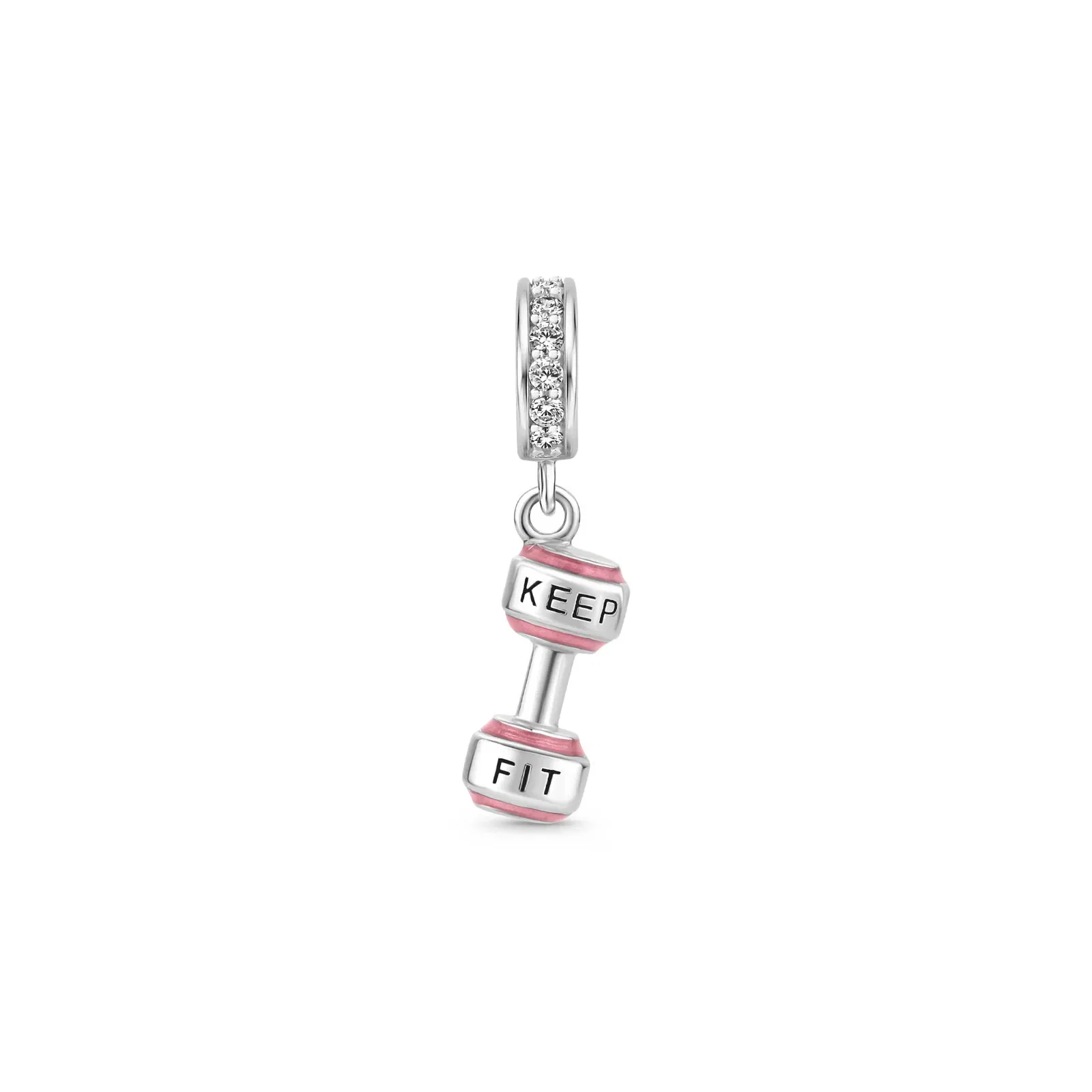 Pingente Life Esportes Halter em Prata 925 com Esmalte — imagem 1