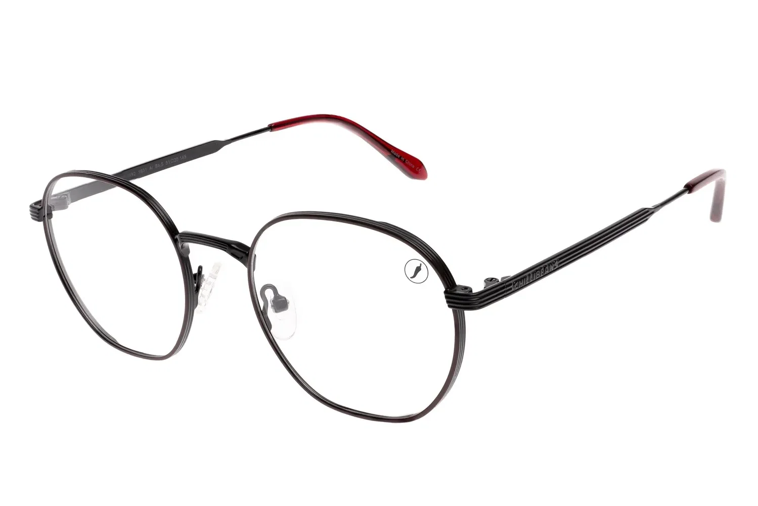 Armação Para Óculos de Grau Masculino Chilli Beans Quadrado Vermelho — imagem 1