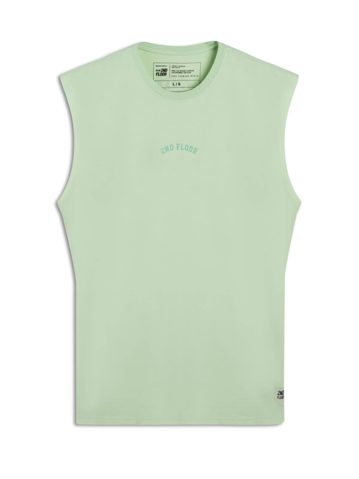 Co Basic Fluor Lazy Summer Washed Long l Verde Agua — imagem 1