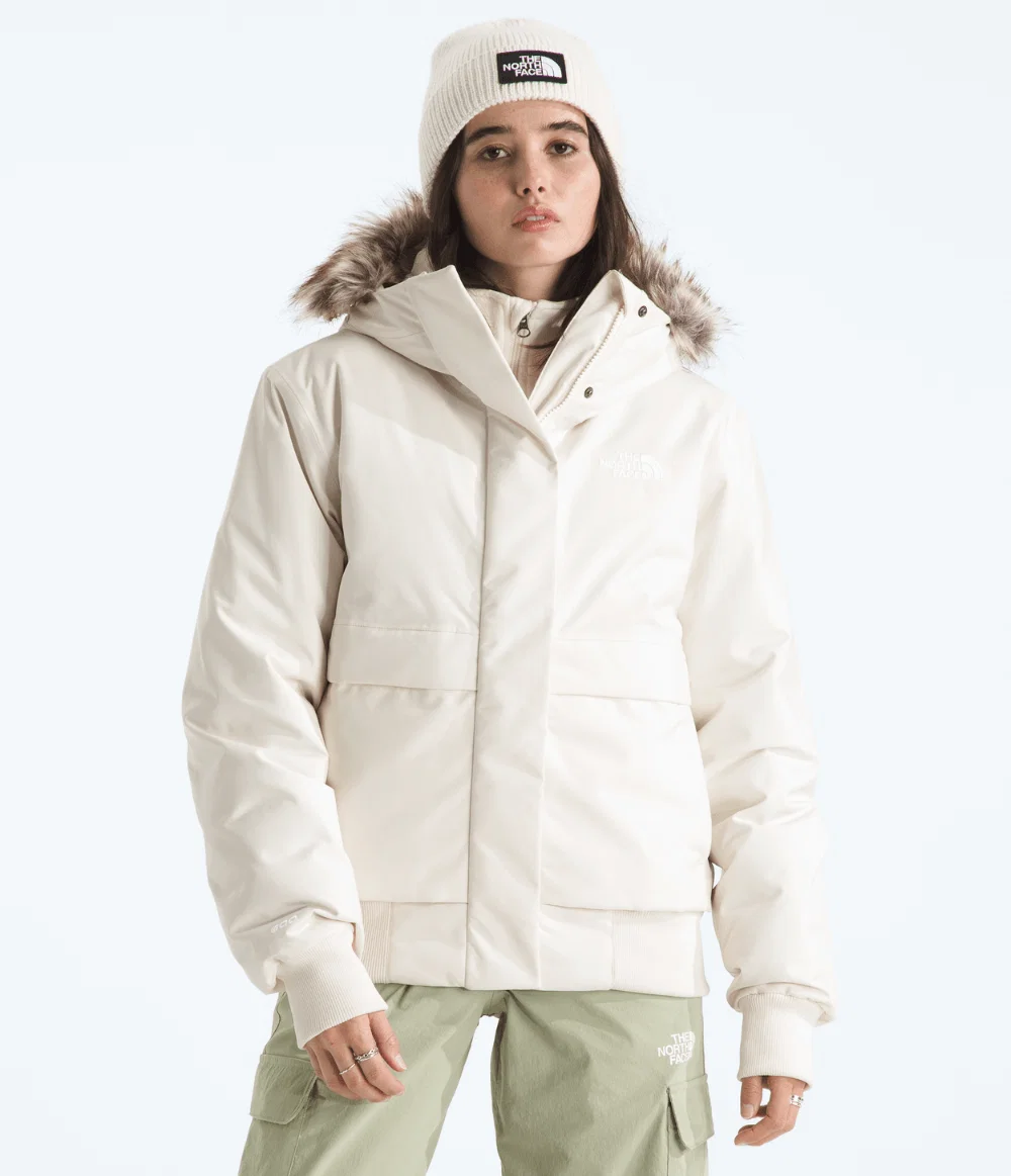 Jaqueta Feminina Arctic Bomber White Dune — imagem 1