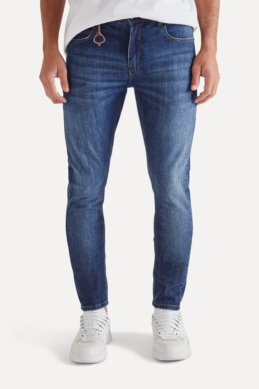 Calça Jeans Skinny Blue