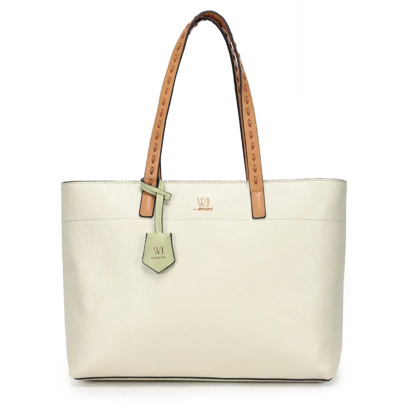 Shopping Bag Grande Com Detalhe Pesponto
