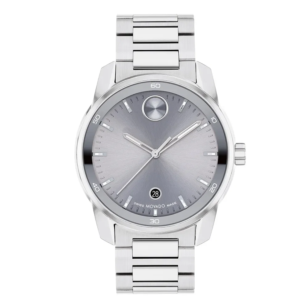 Relógio Movado Bold Verso Masculino Cinza - 3601204 — imagem 1