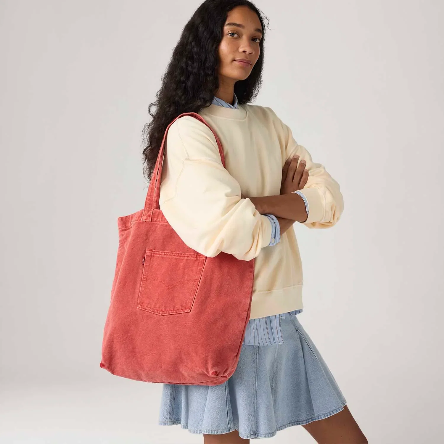Tote Bag Levi's® Elevation Vermelha - U USA | U BR