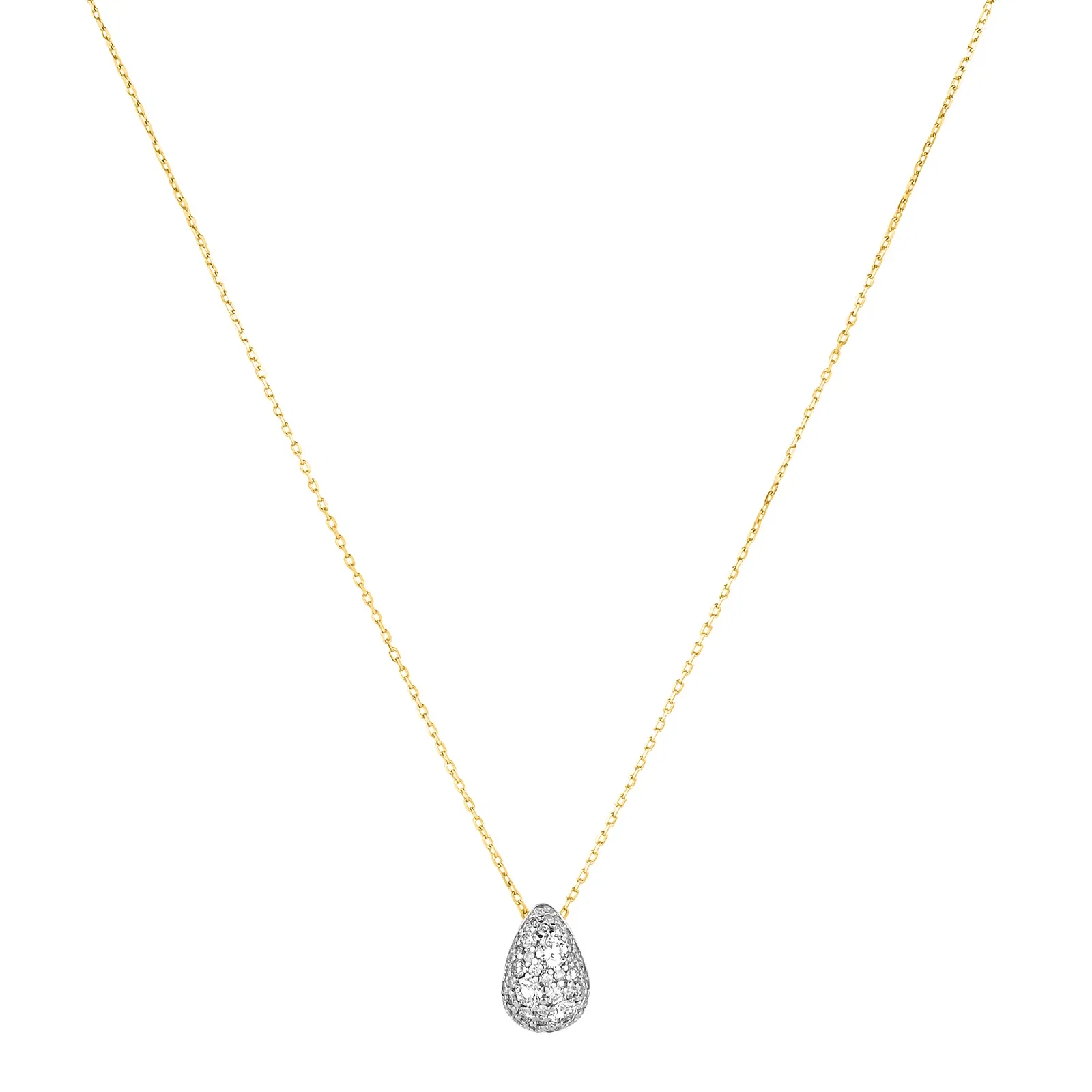 Colar Majestá em Ouro Amarelo 18k com Diamantes 0,391ct, 45cm — imagem 1