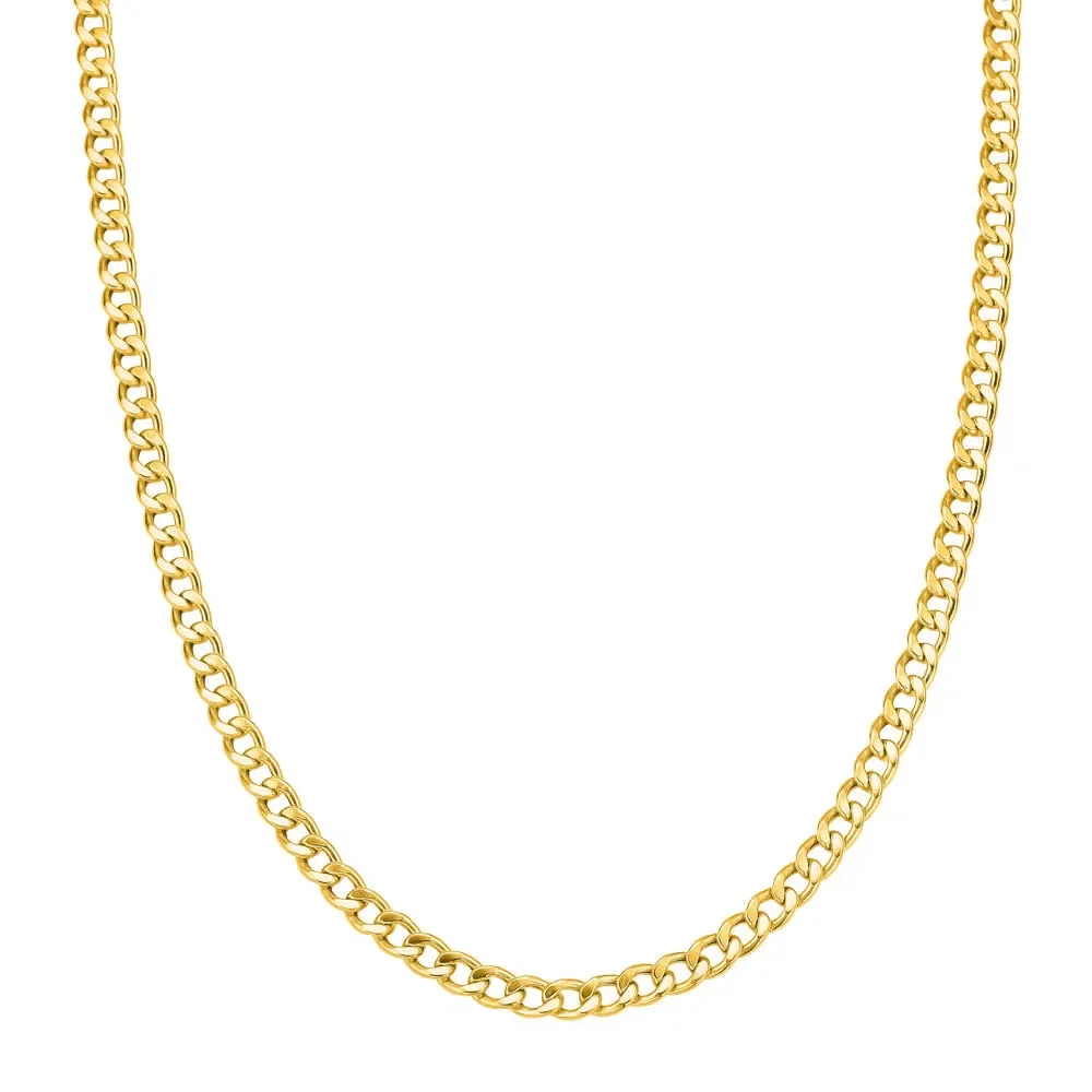 Corrente Groumet Oca em Ouro Amarelo 18k, 60cm — imagem 1