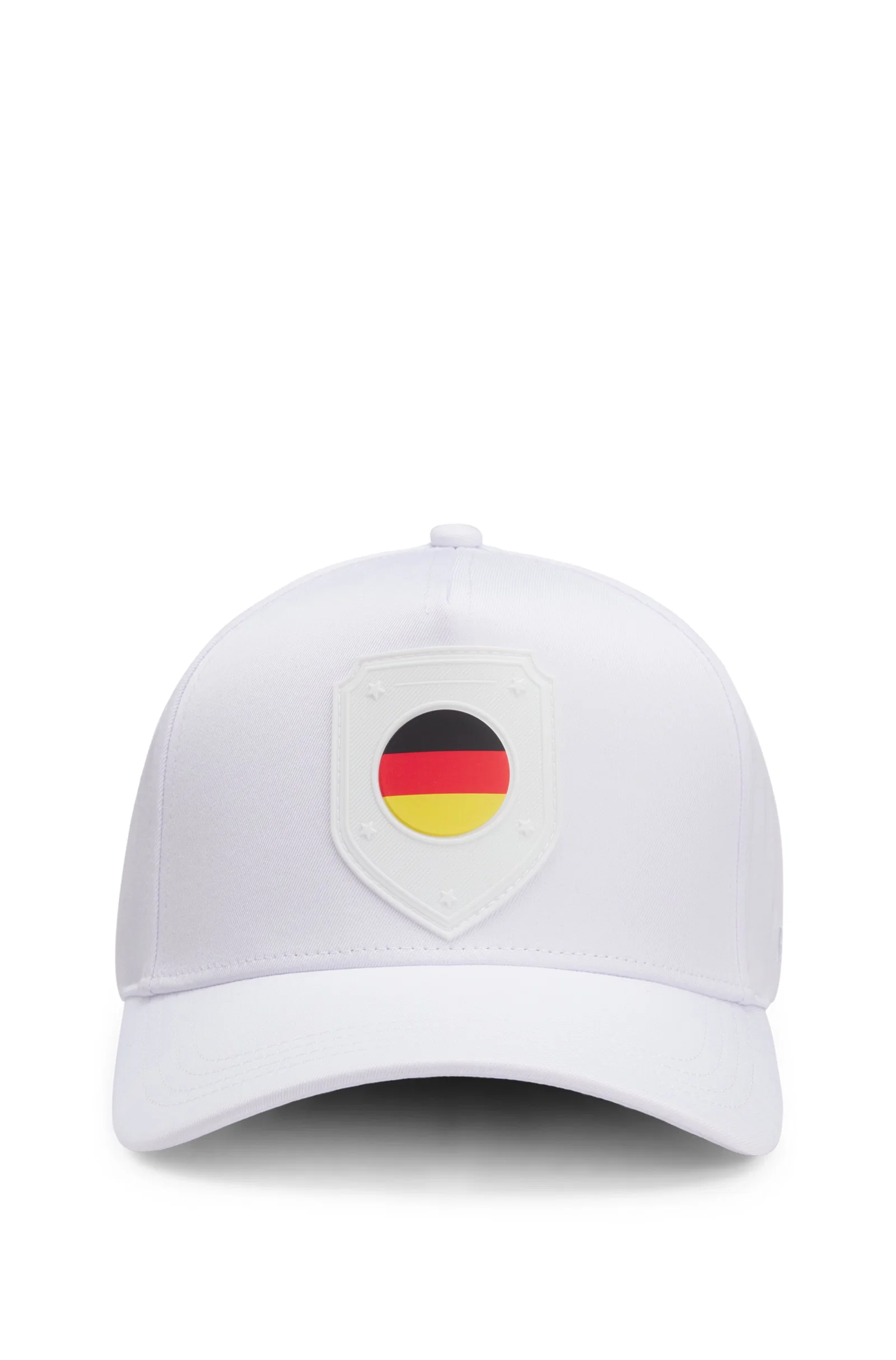 Boné Em Sarja Com Logo E Bandeira da Alemanha