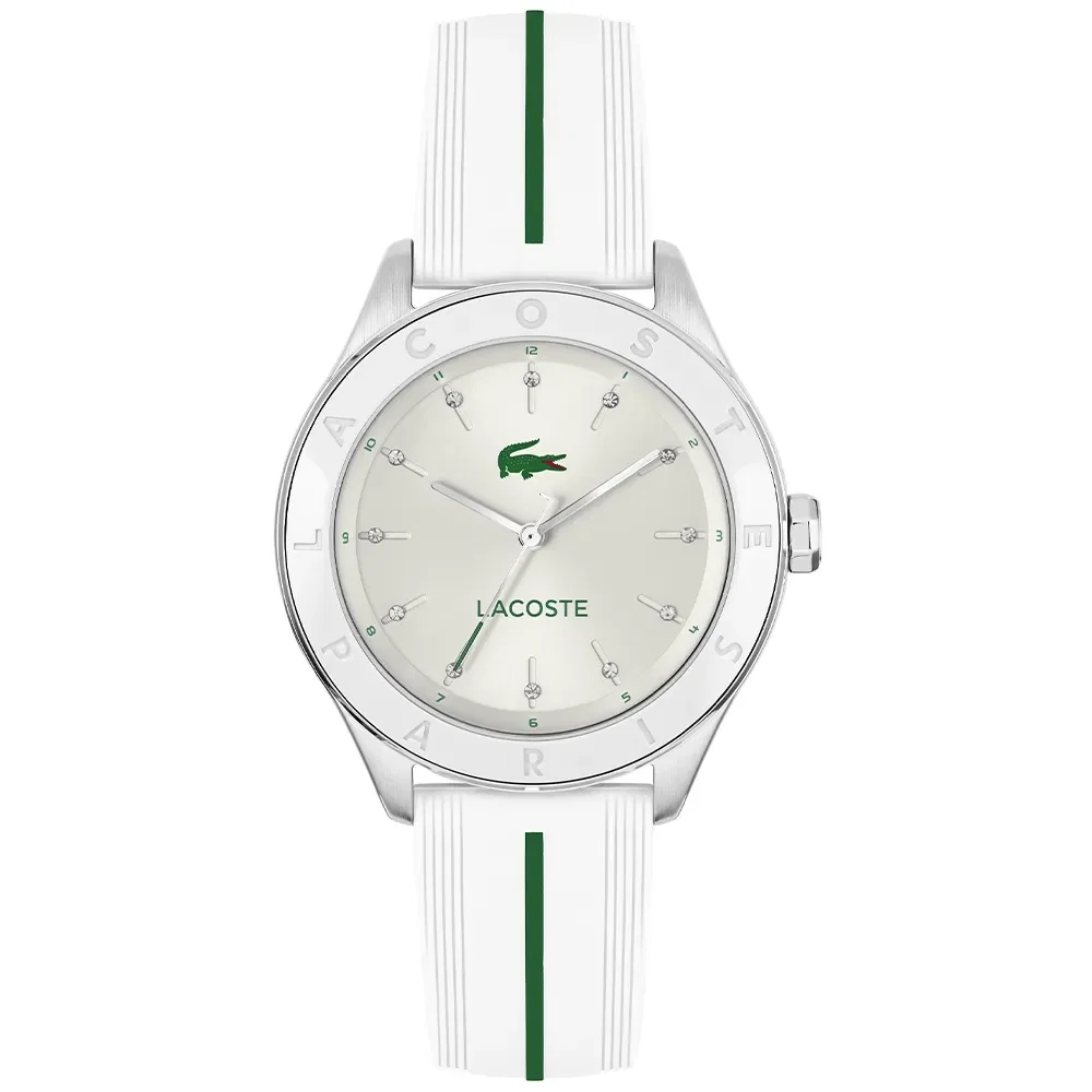 Relógio Lacoste Billie Feminino Borracha Branca 2001459