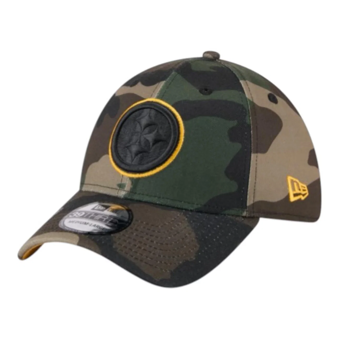 Boné New Era 3930 Pittsburgh Steelers Salute Service