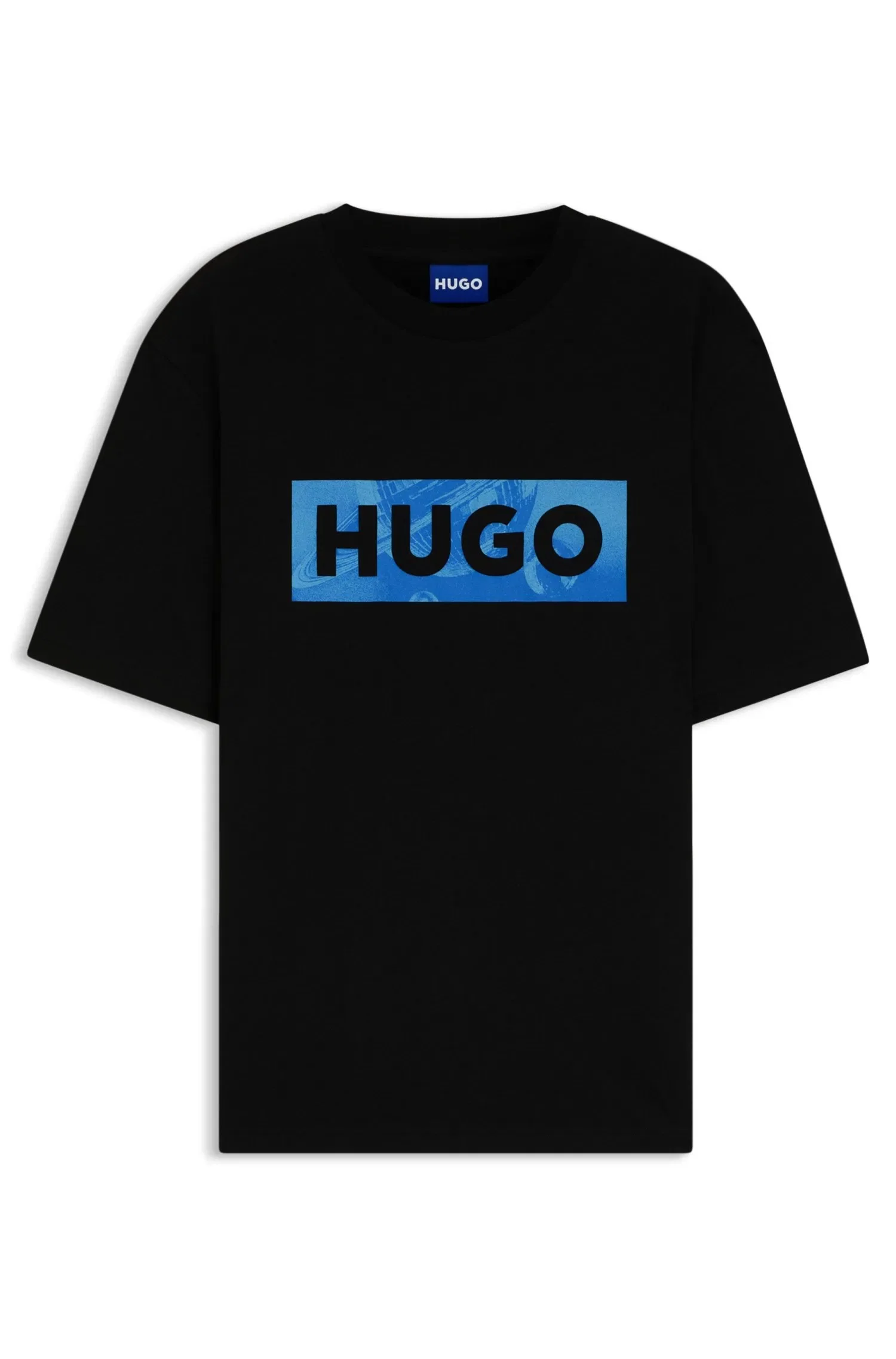 Camiseta Em Jersey De Algodão Com Logo