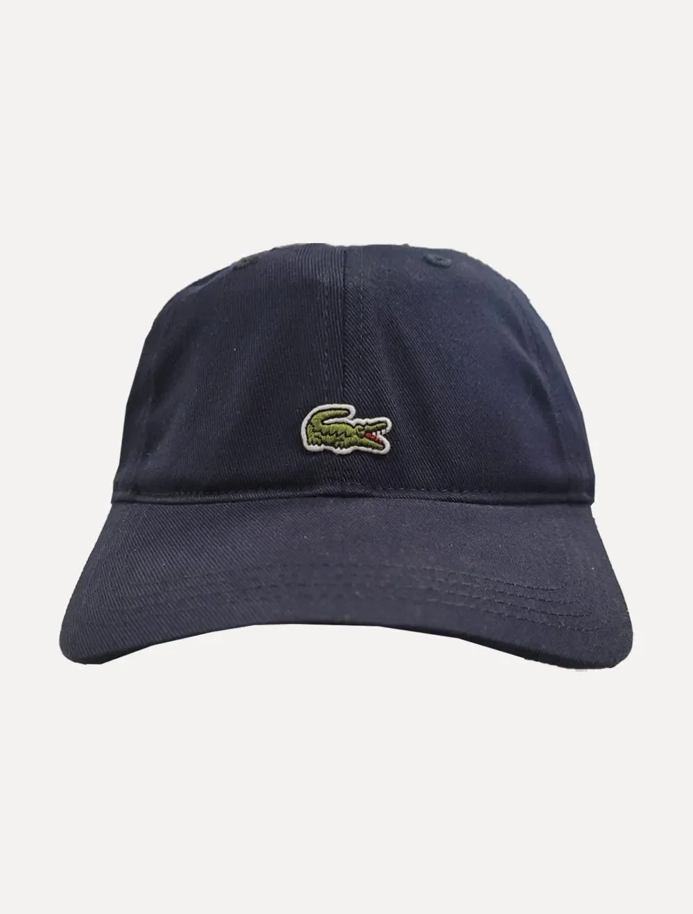 Boné Lacoste Masculino Sarja Croco Icon Azul Marinho