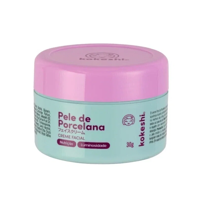Hidratante Facial Kokeshi Pele de Porcelana 30g