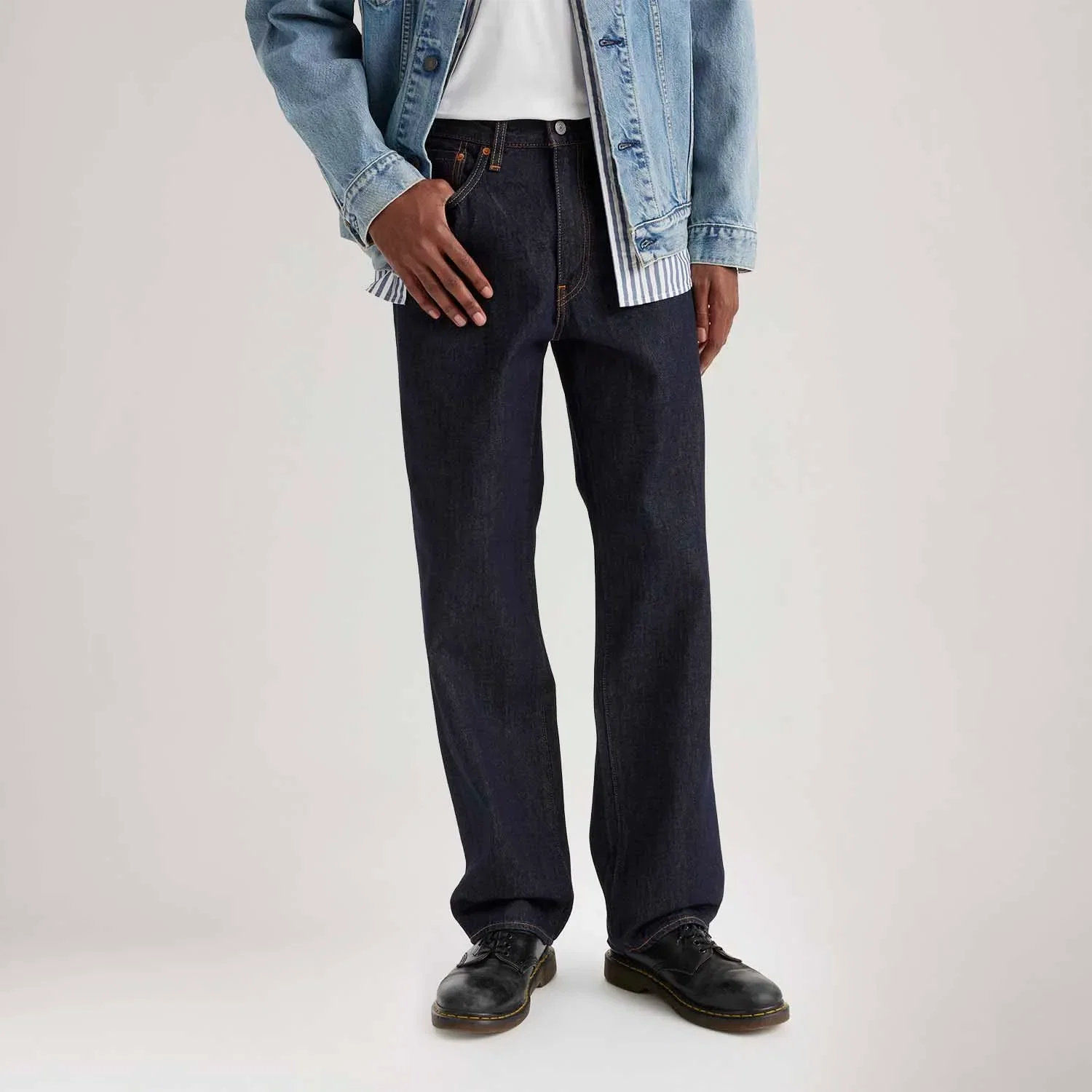 Calça Jeans Levi's® 568® Loose Straight Lavagem Escura — imagem 1