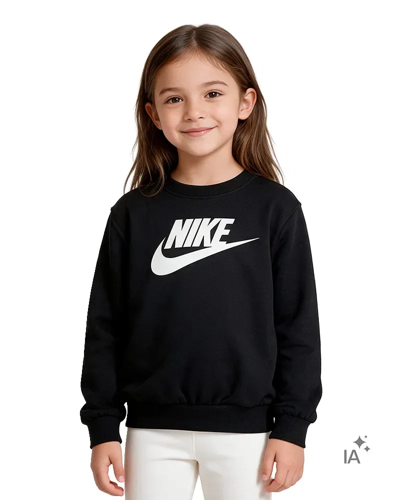Blusão Nike French Terry Crew Infantil