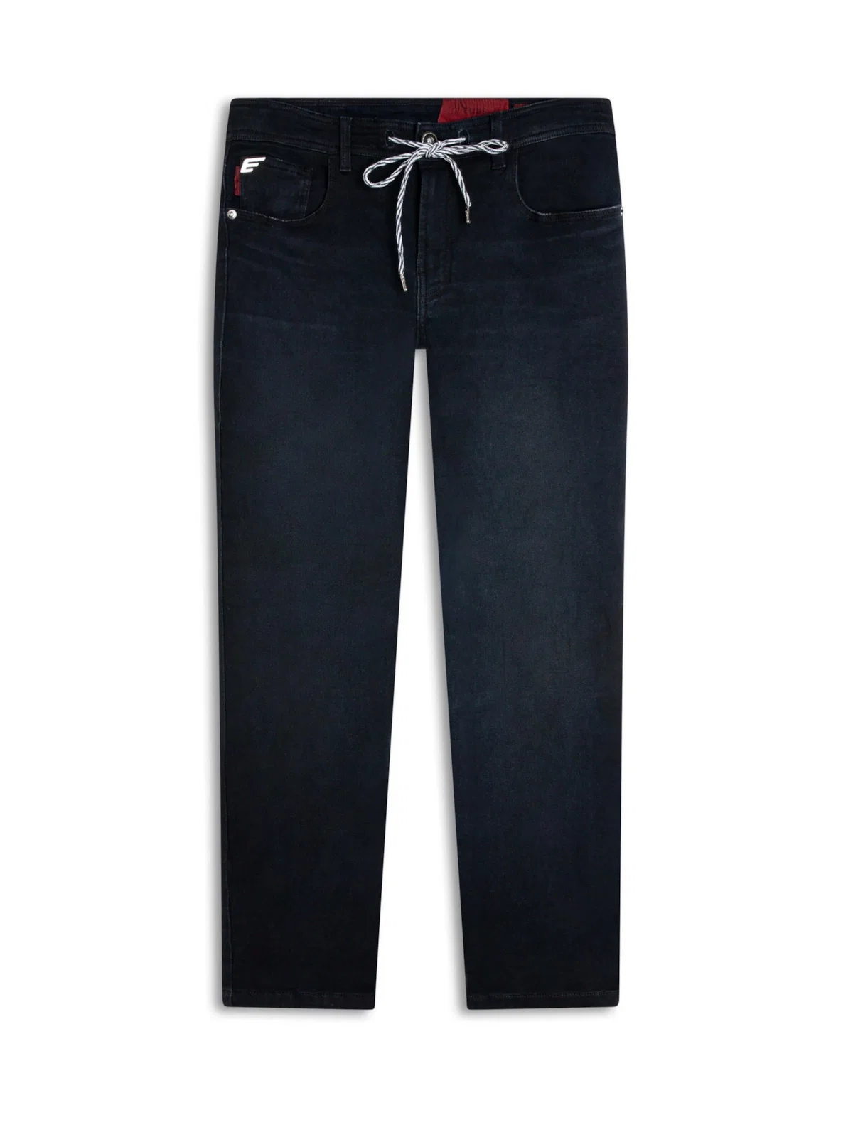 Calça Jogging Indigo 1658-Lav.Escuro C/ Jato